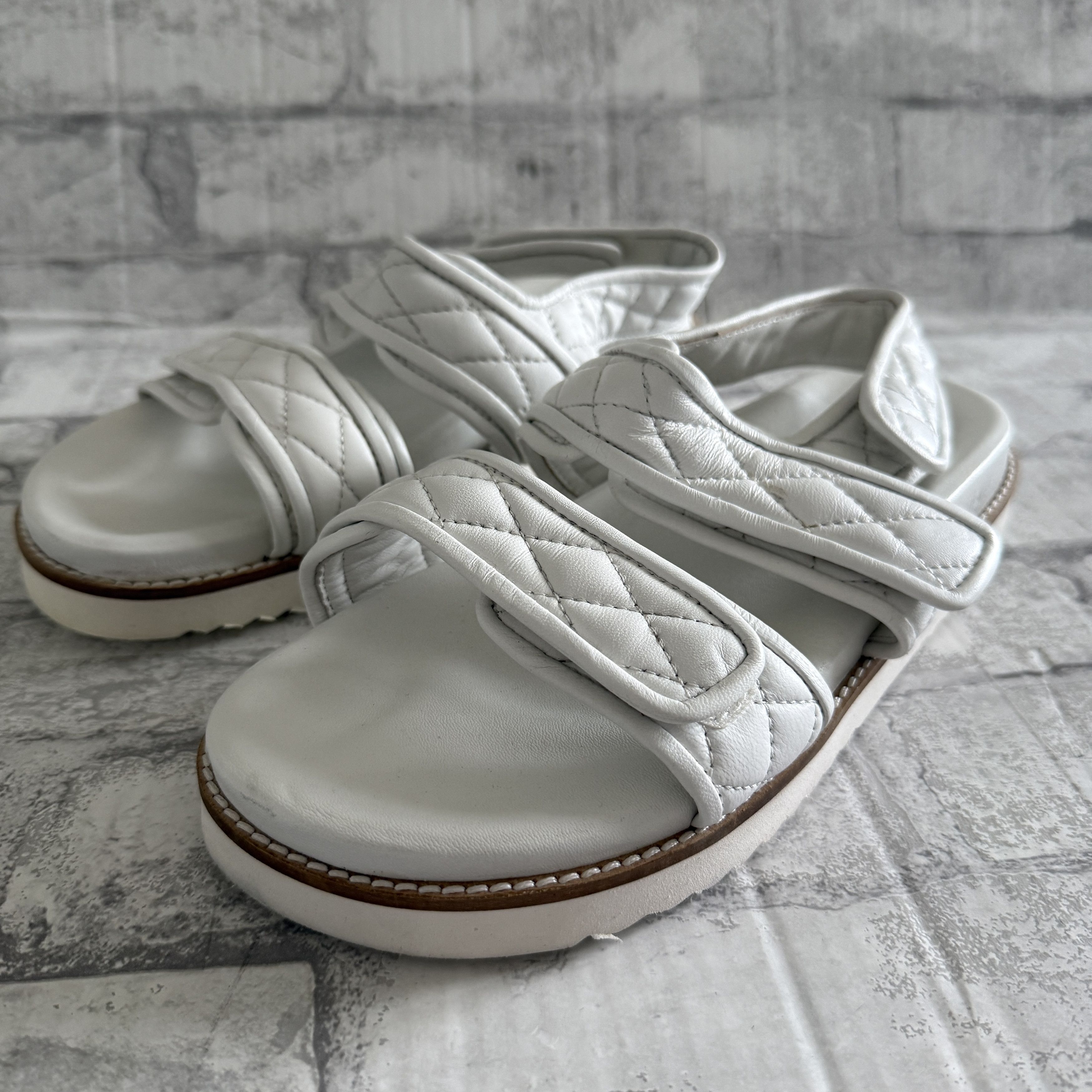 Seychelles Seychelles New To This Quilted Leather Platform Sandal Size US 9 / IT 39 - 7 Thumbnail