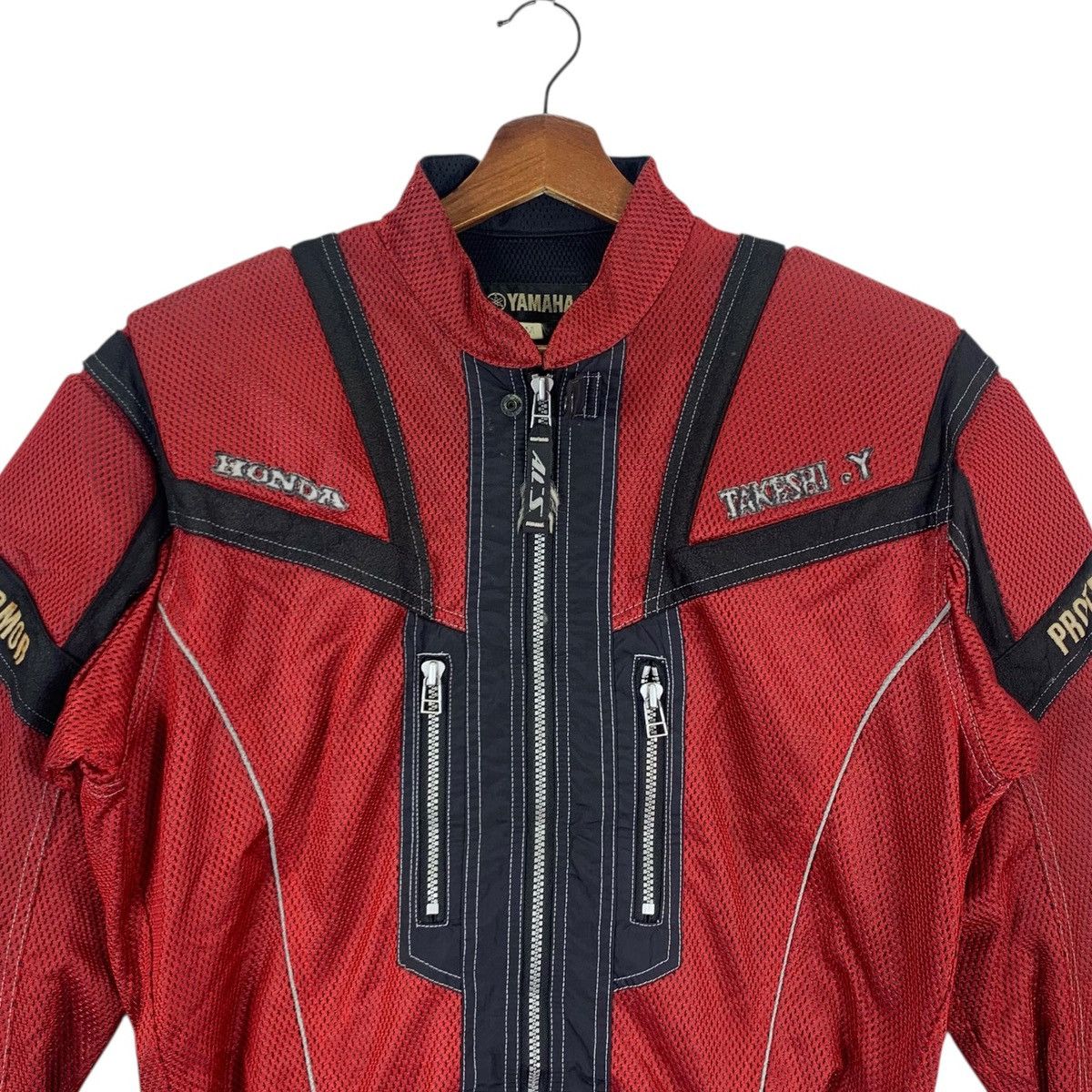 Japanese Brand × Yamaha Vintage Yamaha Protect Armor Riders Jacket Size US M / EU 48-50 / 2 - 2 Thumbnail