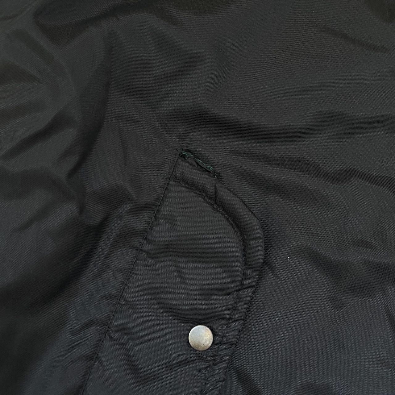 Other Vintage MA-1 Bomber Jacket – Black Nylon air force Size US XL / EU 56 / 4 - 4 Thumbnail