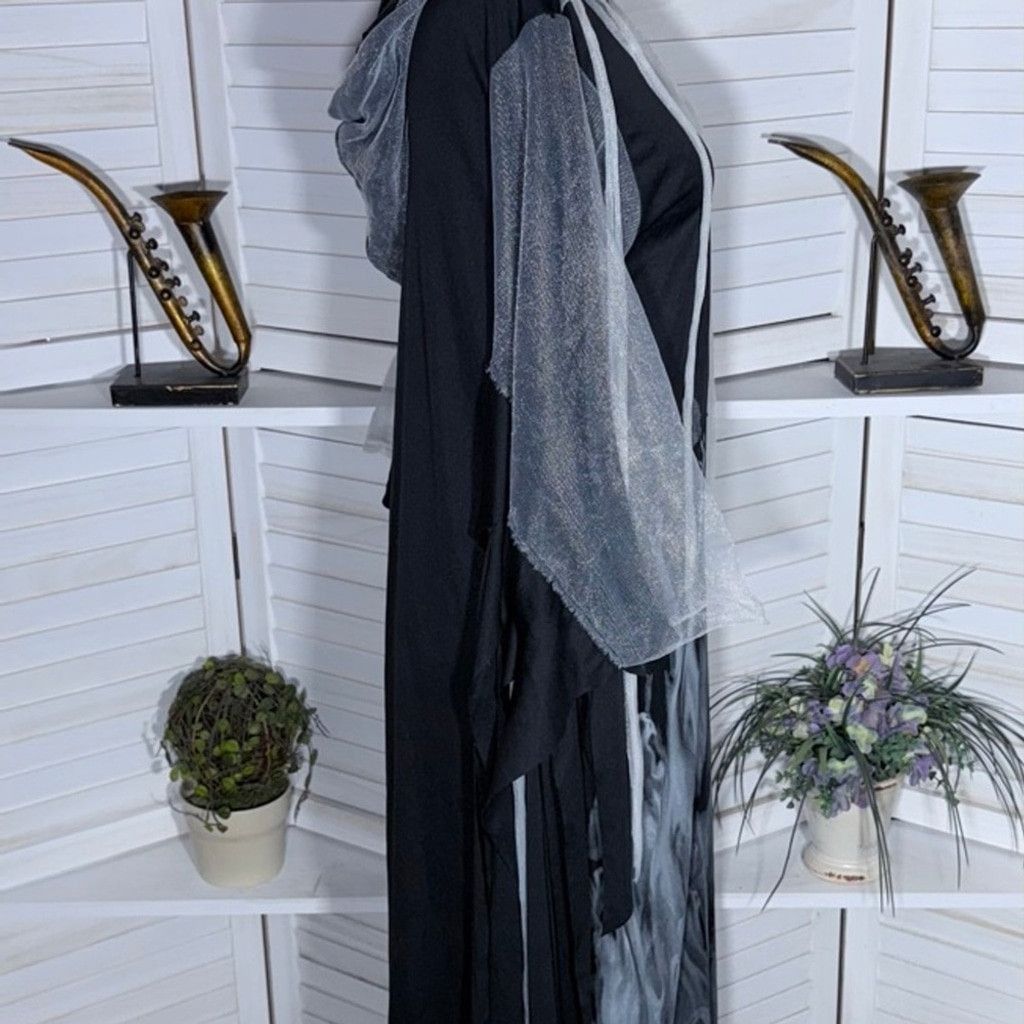 Vintage Spirit Ghoul Soul Eater Halloween Costume Black/Grey/White S Size S / US 4 / IT 40 - 4 Thumbnail