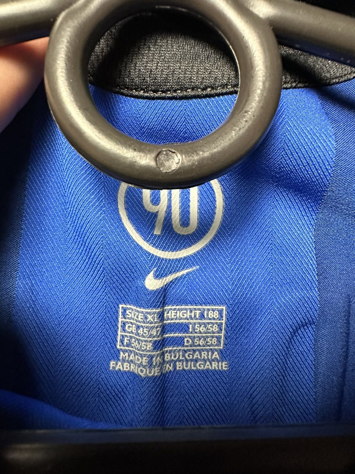Nike × Vintage Vintage Nike Inter Milan soccer jersey 10 Adriano rare XL Size US XL / EU 56 / 4 - 6 Thumbnail