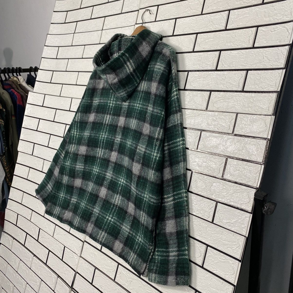 Japanese Brand Vintage Anorak Jacket Wool Tartan Unbranded Issey Miyake Size US XL / EU 56 / 4 - 12 Thumbnail
