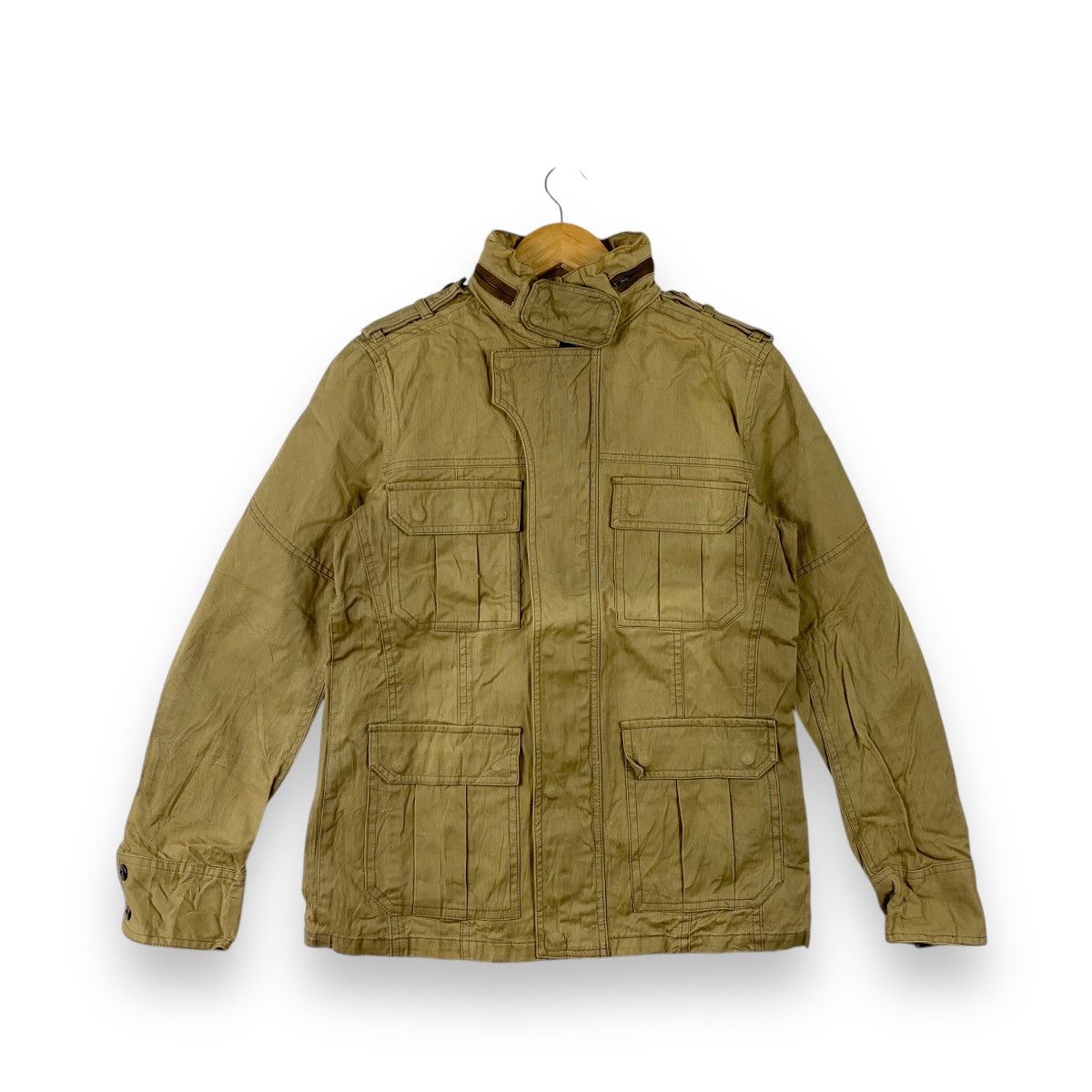 Schlussel Vintage SCHLUSSEL Military Style Utility Jacket Motorcycle Size US S / EU 44-46 / 1 - 1 Thumbnail