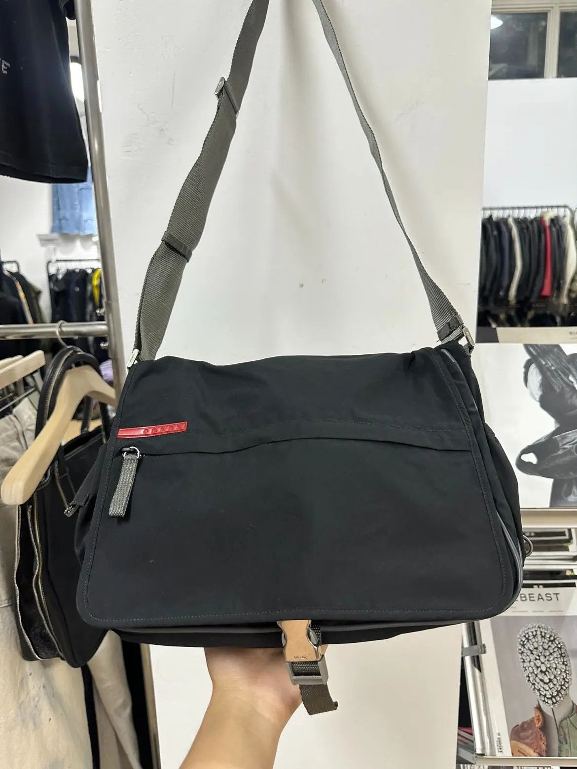 Prada Vintage Prada Sports Red Label Messager Bag Size ONE SIZE - 3 Thumbnail