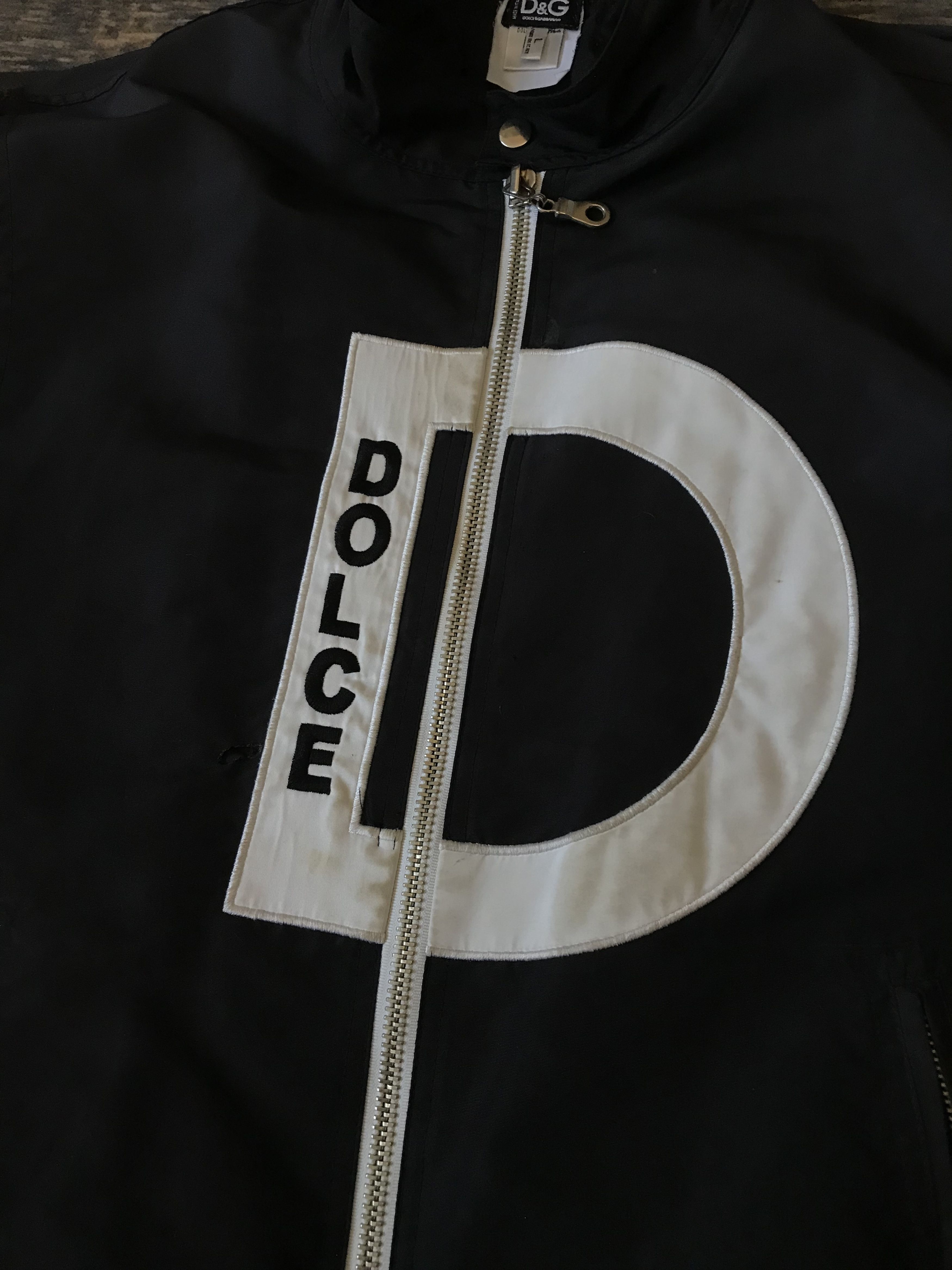 Dolce & Gabbana 00’s Dolce Gabbana D logo vintage avant garde street jacket Size US L / EU 52-54 / 3 - 4 Thumbnail