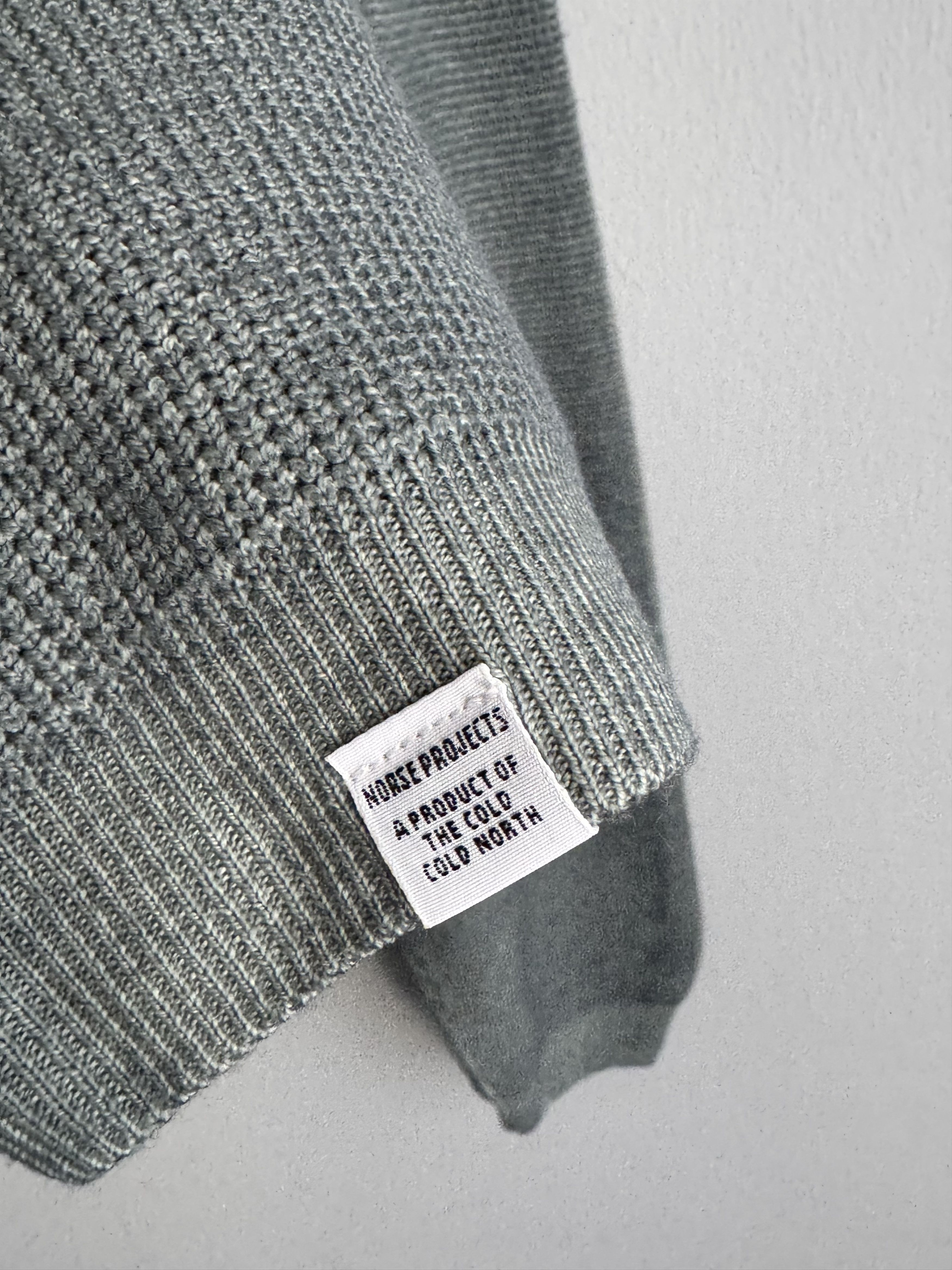 Norse Projects SAMPLE Norse Projects Sweater Merino Wool Henning Crew Knit Size US M / EU 48-50 / 2 - 3 Thumbnail