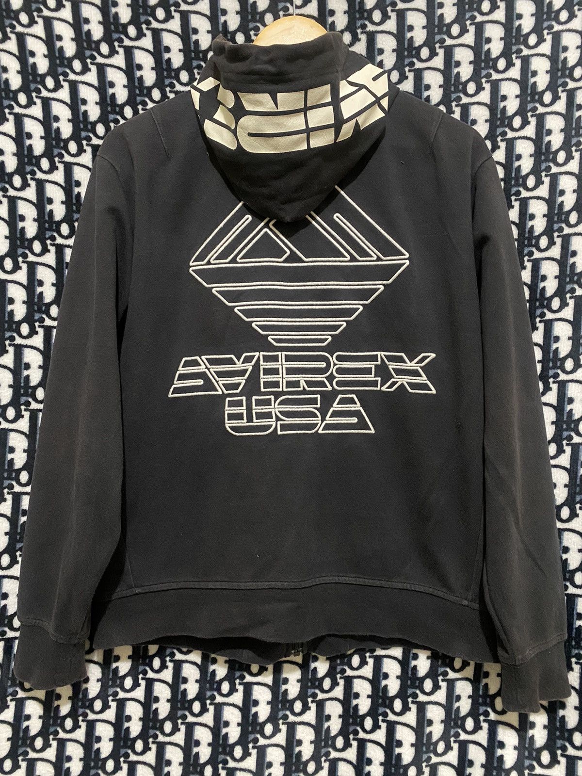 Avirex 🔥Rare🔥 Avirex Zipper Hoddie Size US L / EU 52-54 / 3 - 3 Thumbnail