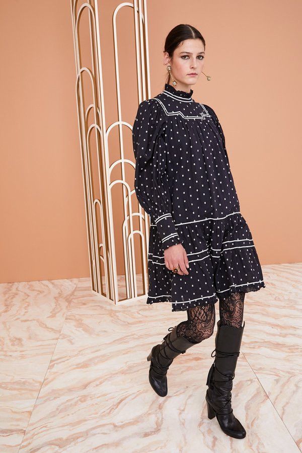 Ulla Johnson RRP 500$ Ulla Johnson Blanche Dress - Eclipse Dot Size M / US 6-8 / IT 42-44 - 1 Thumbnail