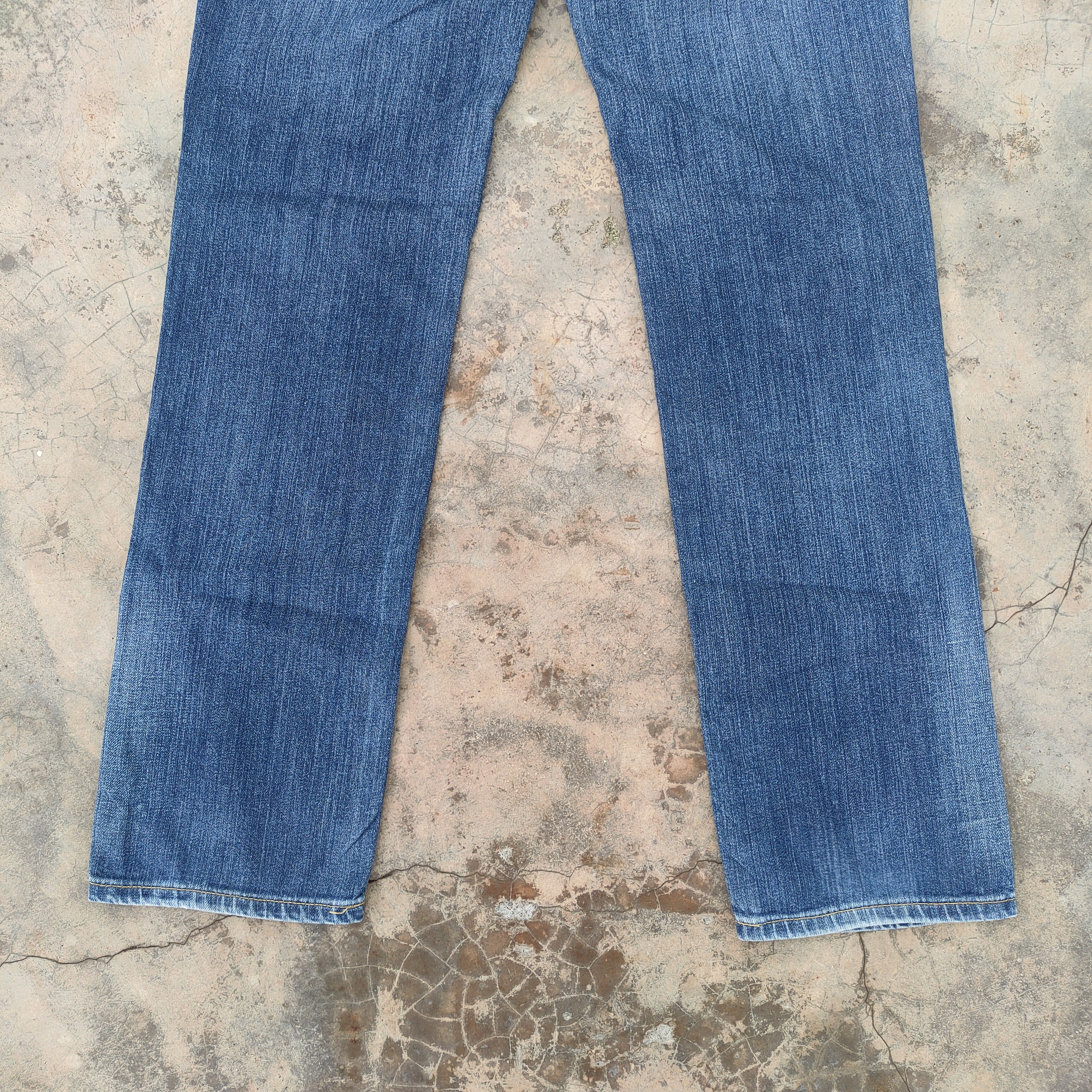 Edwin VINTAGE EDWIN BLUE TRIP FADED JEAN DENIM PANTS Size US 30 / EU 46 - 9 Thumbnail