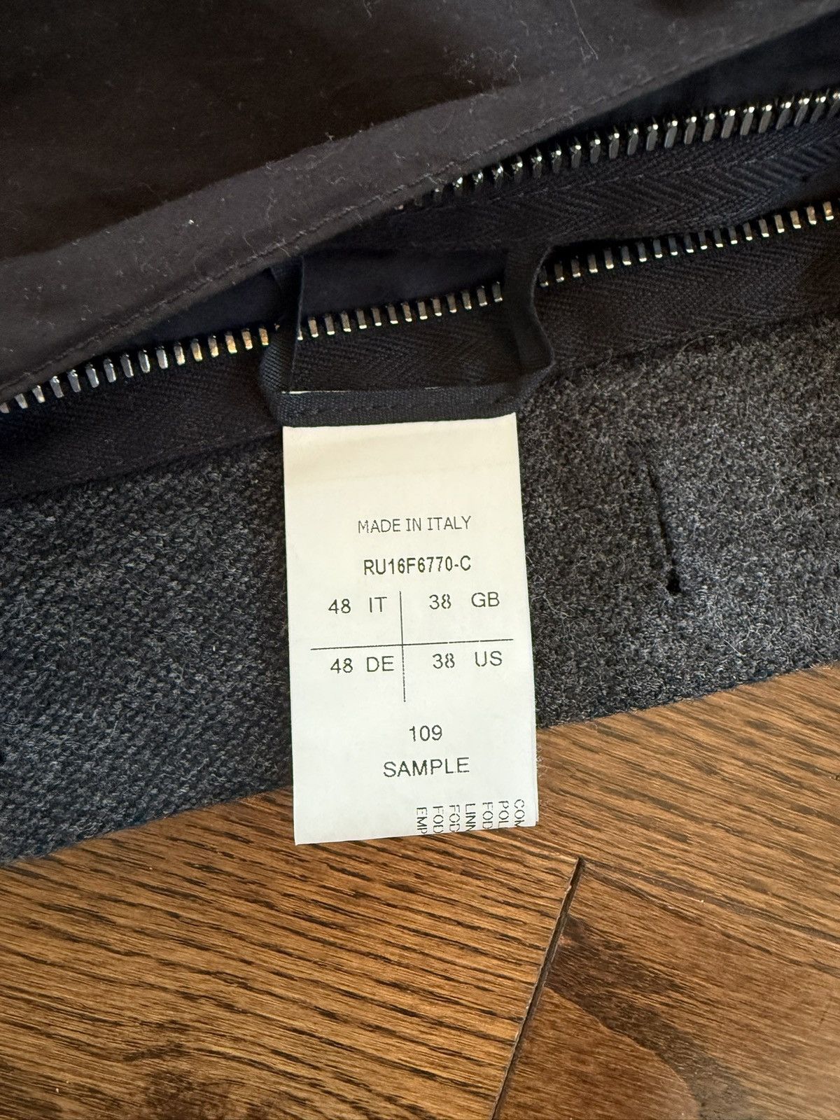 Rick Owens Rick Owens Checkered Wool Jacket Size US S / EU 44-46 / 1 - 3 Thumbnail