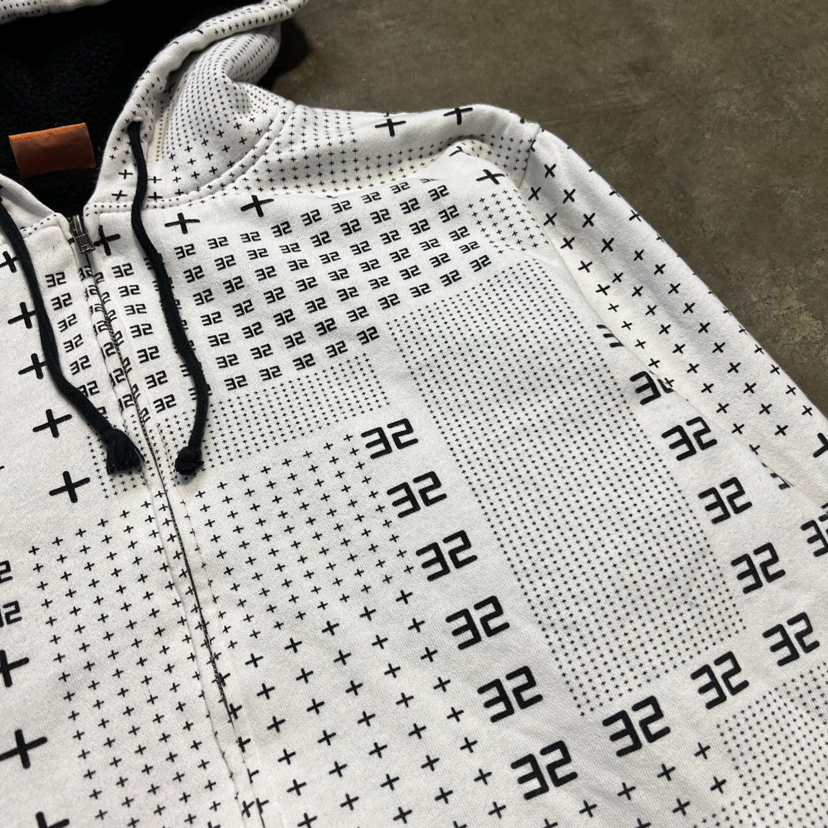 Vintage Vintage Y2K thirty two Zip Up Hoodie Sweatshirt Skater Cyber Size US L / EU 52-54 / 3 - 4 Thumbnail