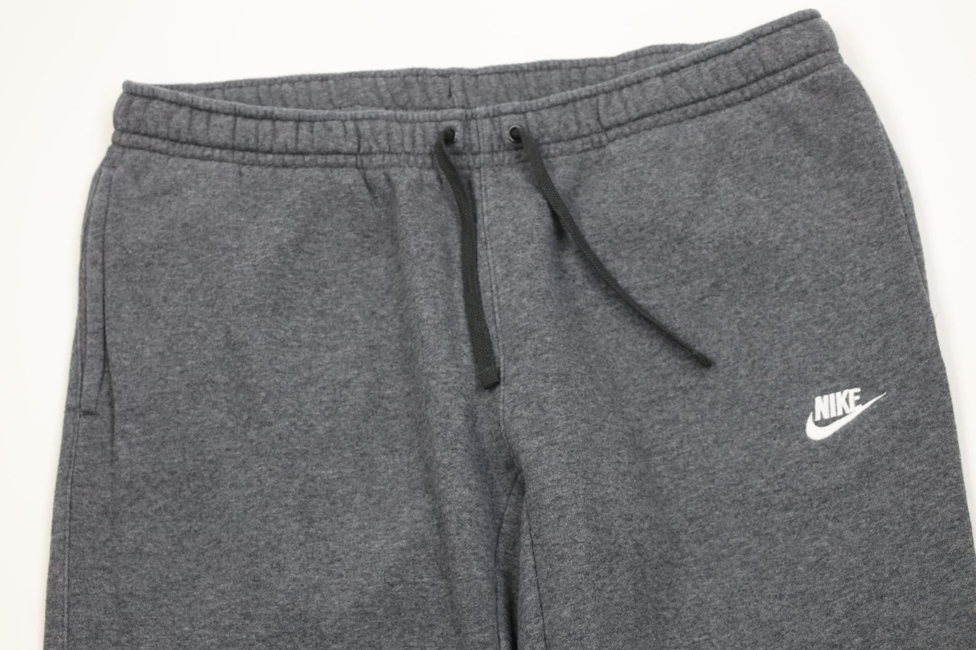 Nike Vintage Y2K Nike Swoosh Wide Leg Sweatpants Heather Gray Size US 38 / EU 54 - 2 Thumbnail