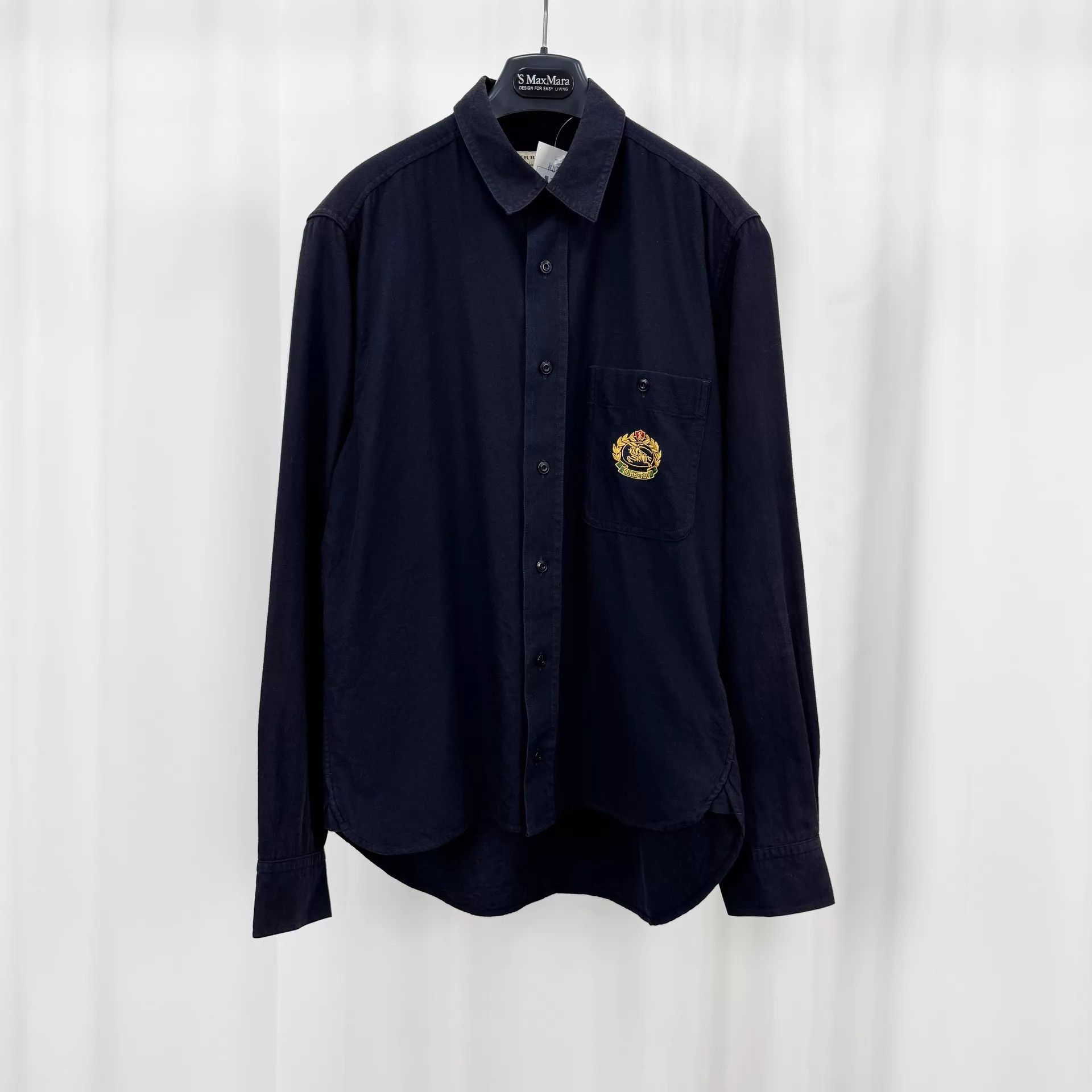 Burberry Burberry Horseferry Embroidered Logo Shirt M 98 New Size US M / EU 48-50 / 2 - 1 Thumbnail
