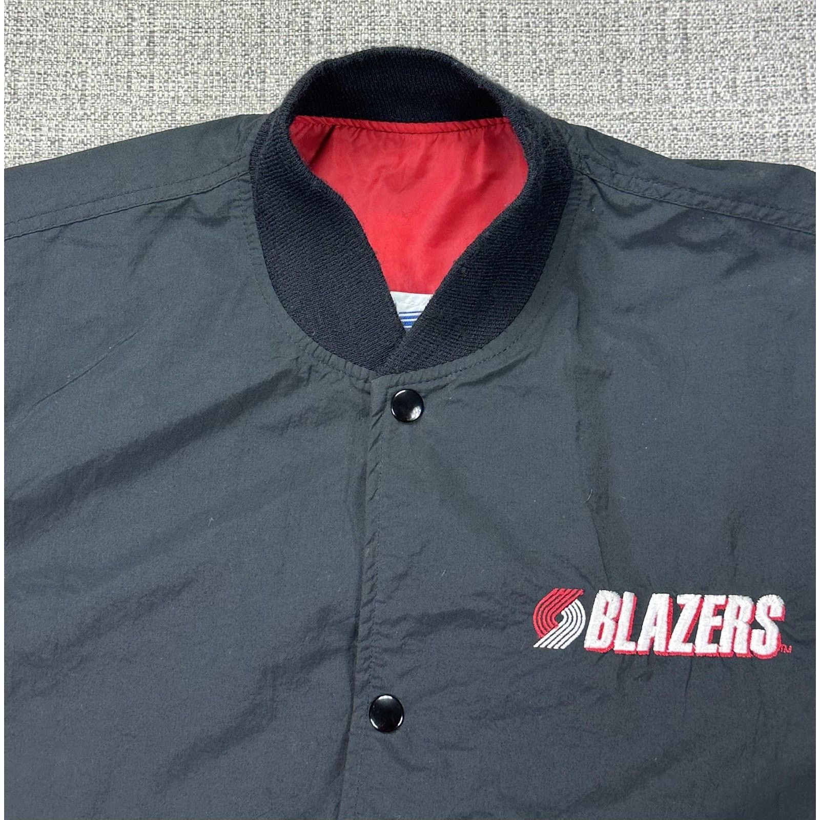 Starter Portland Trail Blazers Jacket Mens XL Black NBA Starter USA Size US XL / EU 56 / 4 - 8 Thumbnail