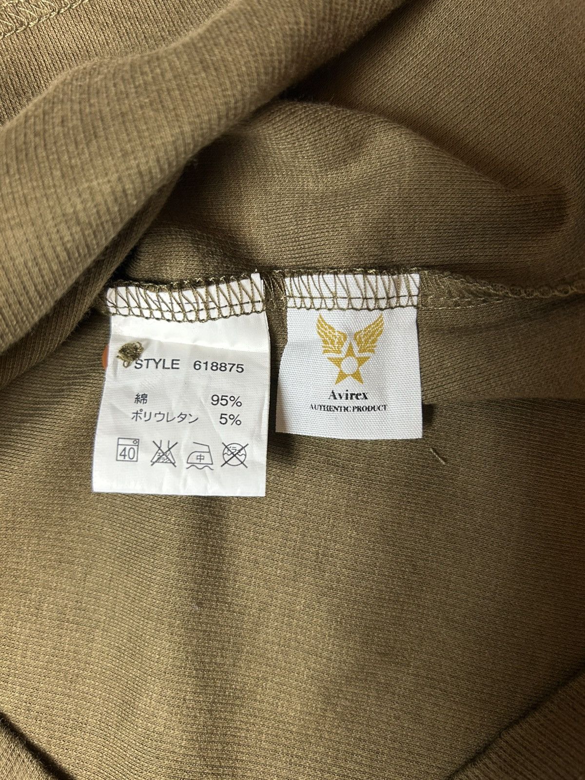 Avirex AVIREX LONG SLEEVE T-SHIRT Size US L / EU 52-54 / 3 - 4 Thumbnail