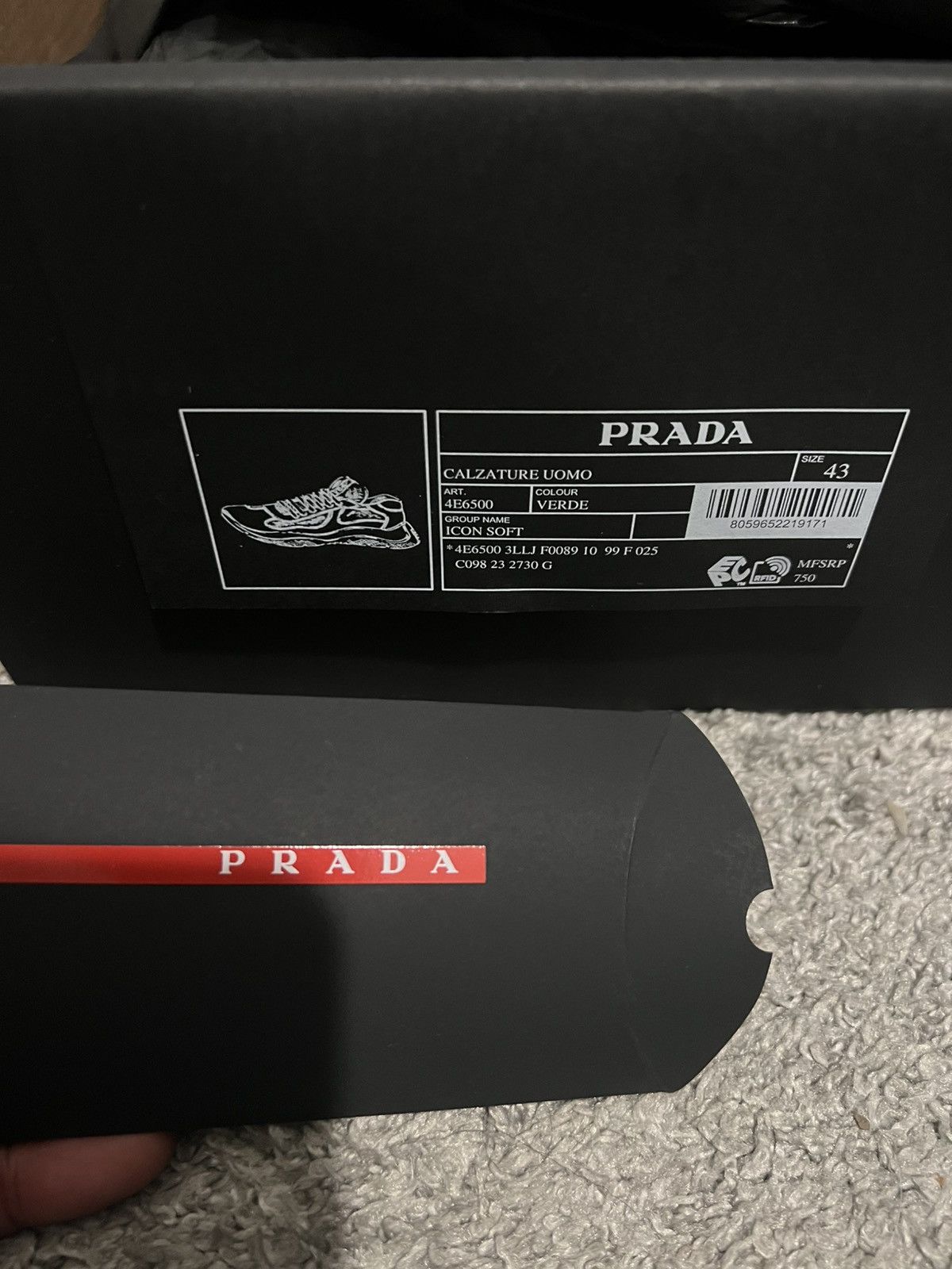 Prada Prada sneakers Size US 10 / EU 43 - 12 Thumbnail