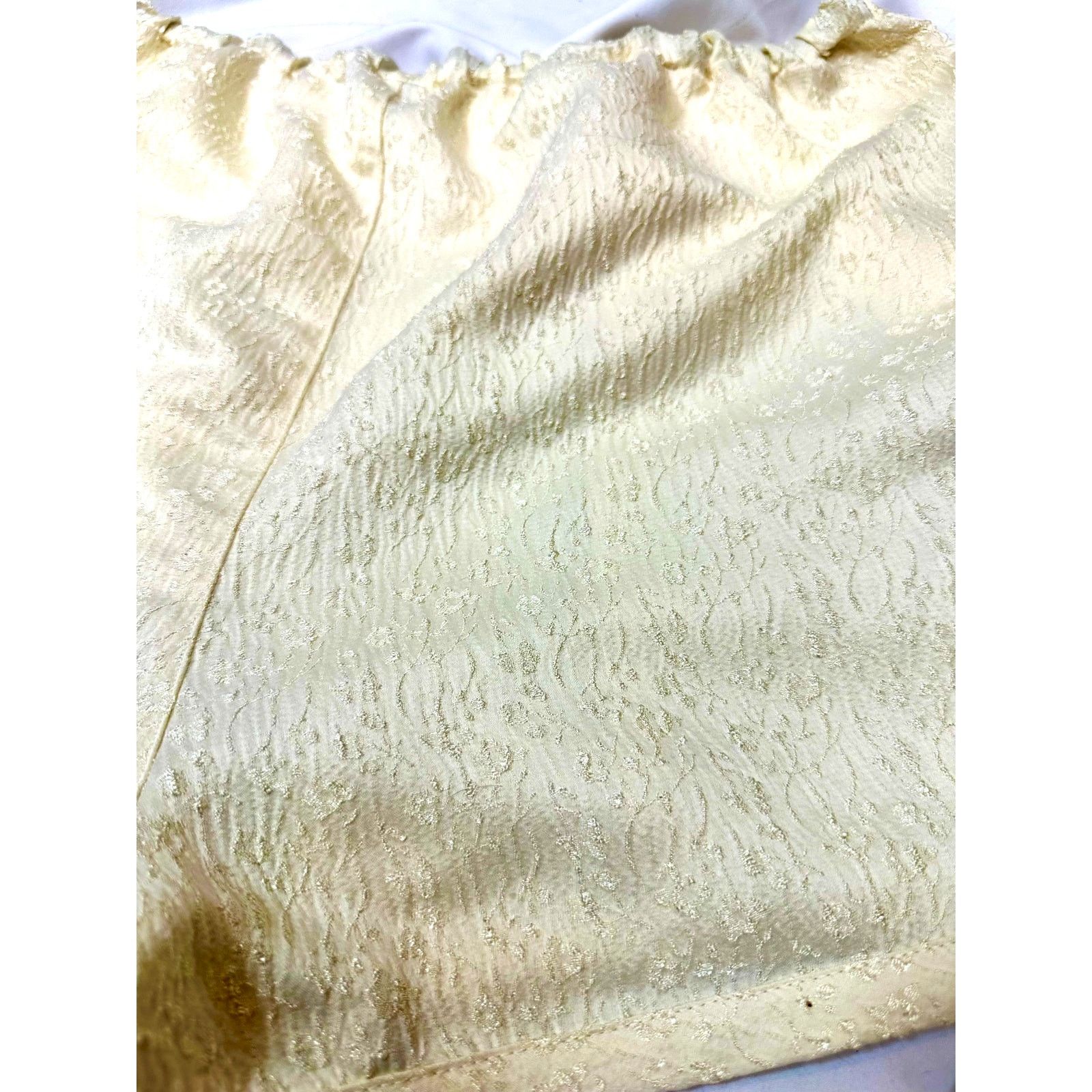 Free People Free People Pearl Satin Shorts Drawstring Waist Tofu L Size 33" - 17 Thumbnail