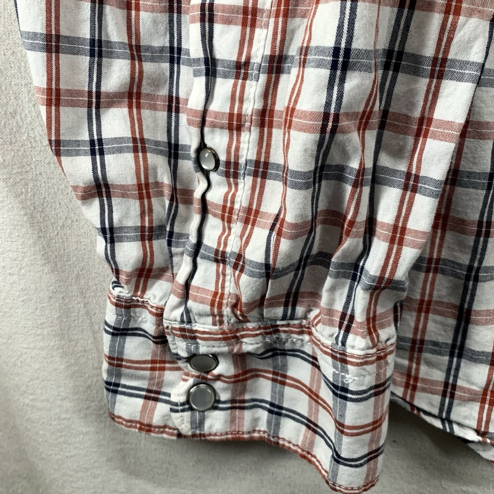Old Navy Vintage Old Navy Western Plaid Pearl Snap Shirt Men Big & Tall 3XLT Cotton Retro Cowboy Size US XXL / EU 58 / 5 - 5 Thumbnail
