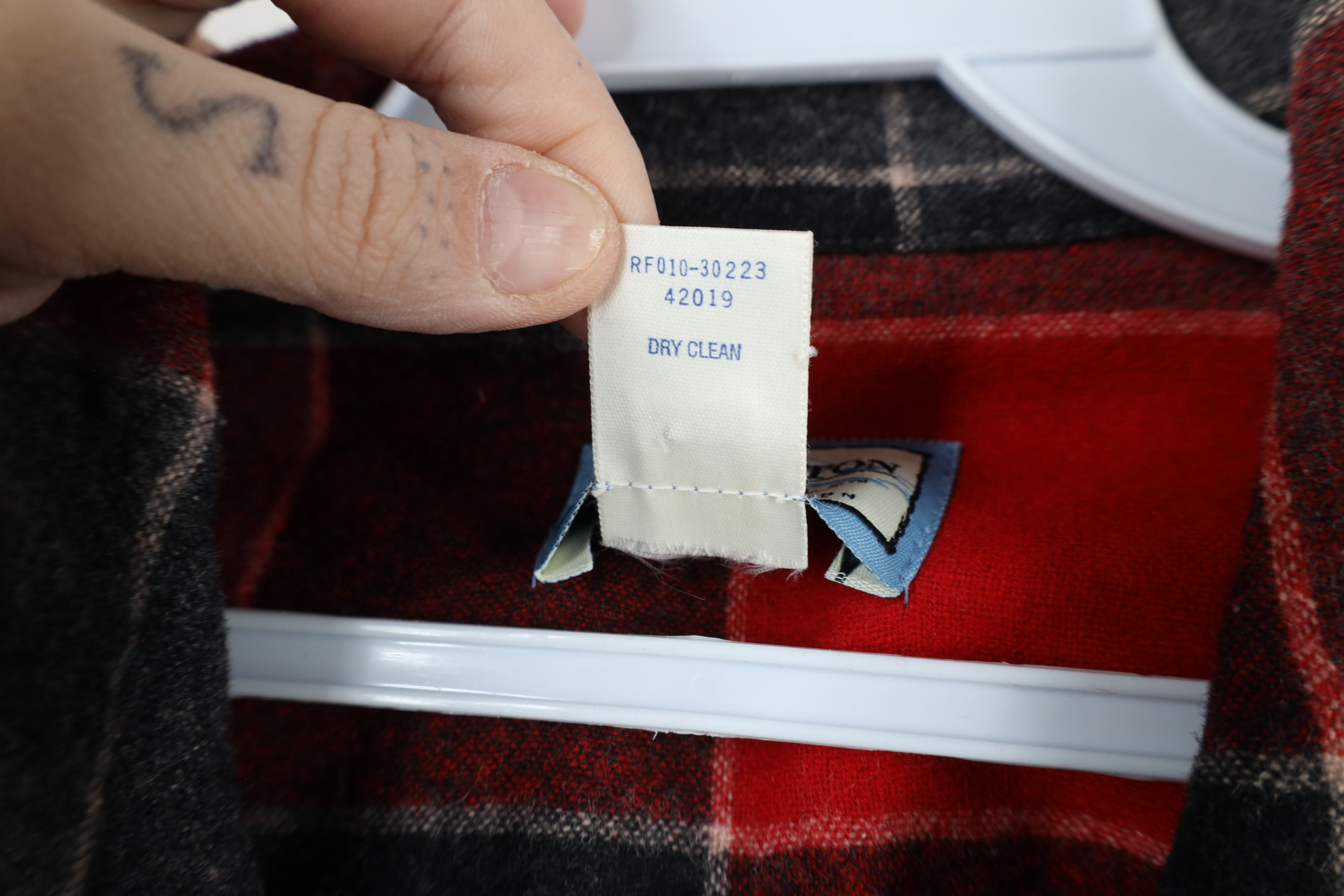Pendleton × Vintage Vintage 90s Pendleton Wool Button Shirt Jacket Jac Shirt Size L / US 10 / IT 46 - 7 Thumbnail