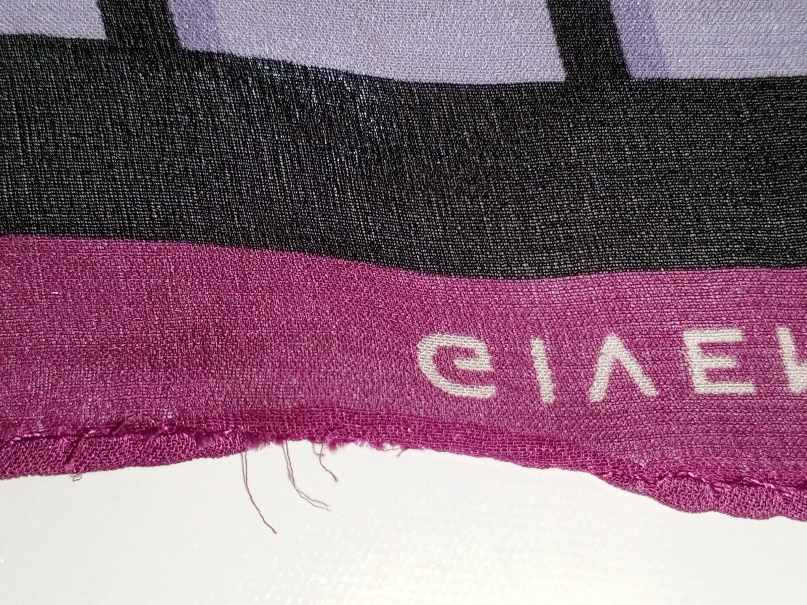 Givenchy GIVENCHY PARIS Large GG Iconic Monogram Vintage Silk Scarf Size ONE SIZE - 14 Thumbnail