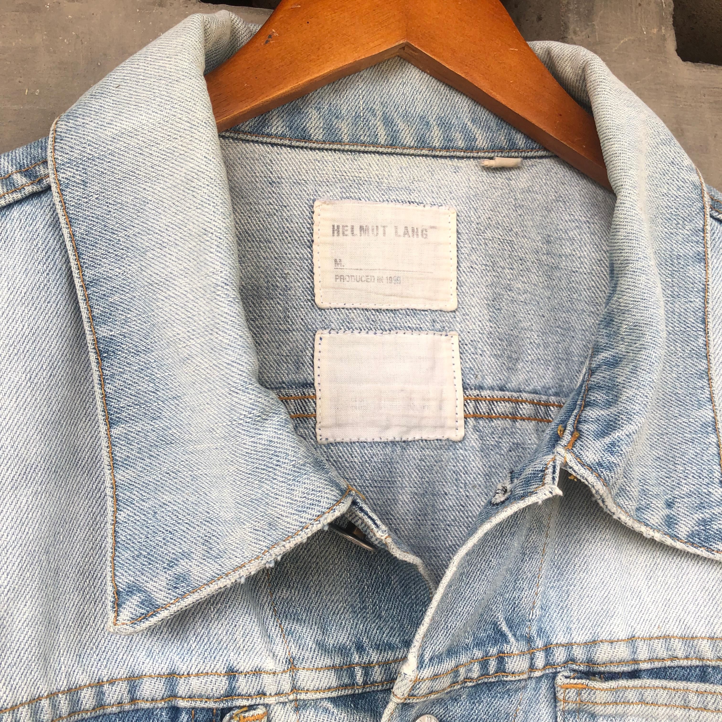 Helmut Lang Helmut Lang "Sandwash" Denim Jacket Size US M / EU 48-50 / 2 - 3 Thumbnail