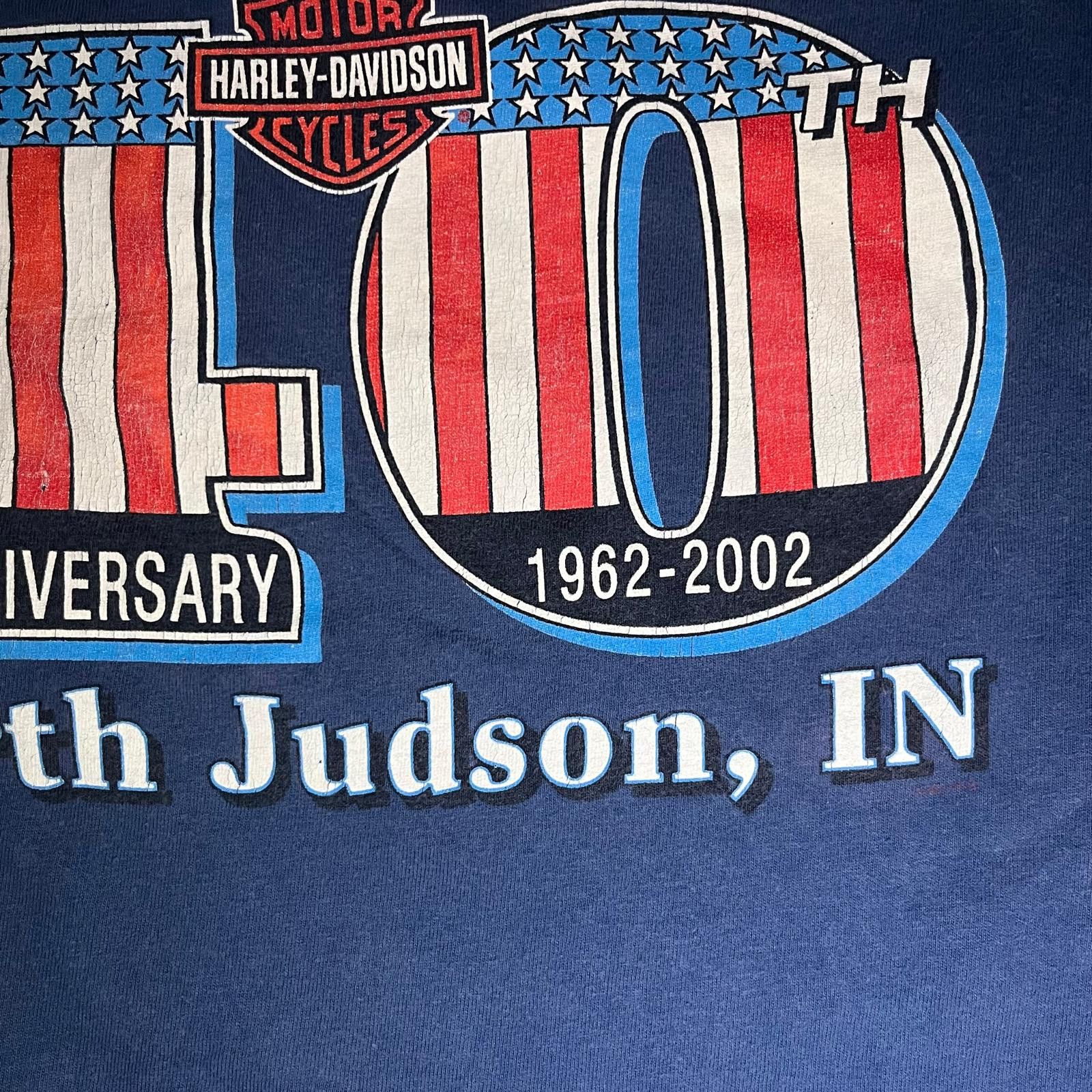 Harley Davidson Harley-Davidson 🏍️ American Flag Logo Tee – Size M Size US M / EU 48-50 / 2 - 7 Thumbnail