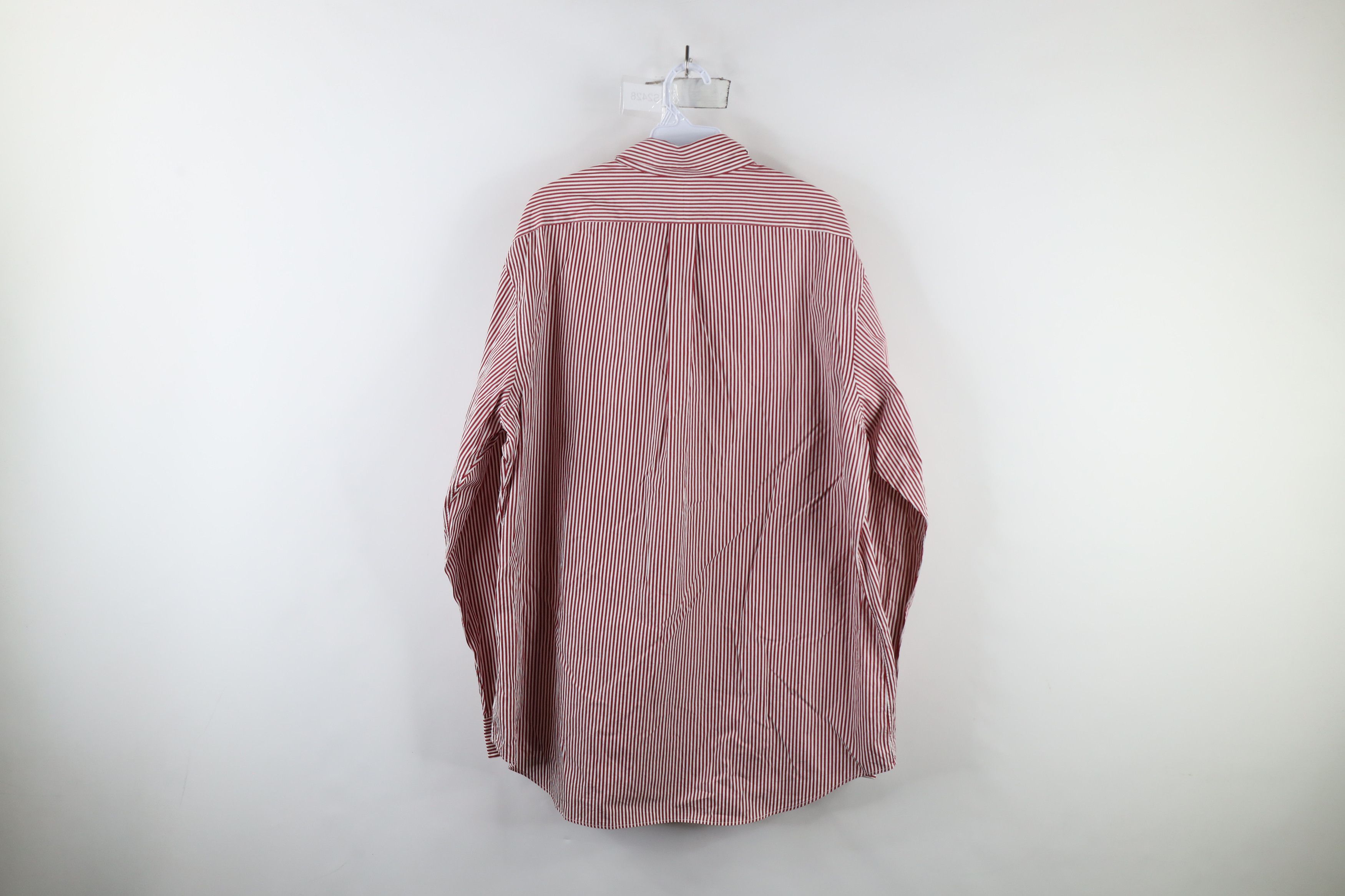 Ralph Lauren × Vintage Vintage Ralph Lauren Candy Cane Striped Button Down Shirt Size US XL / EU 56 / 4 - 7 Thumbnail