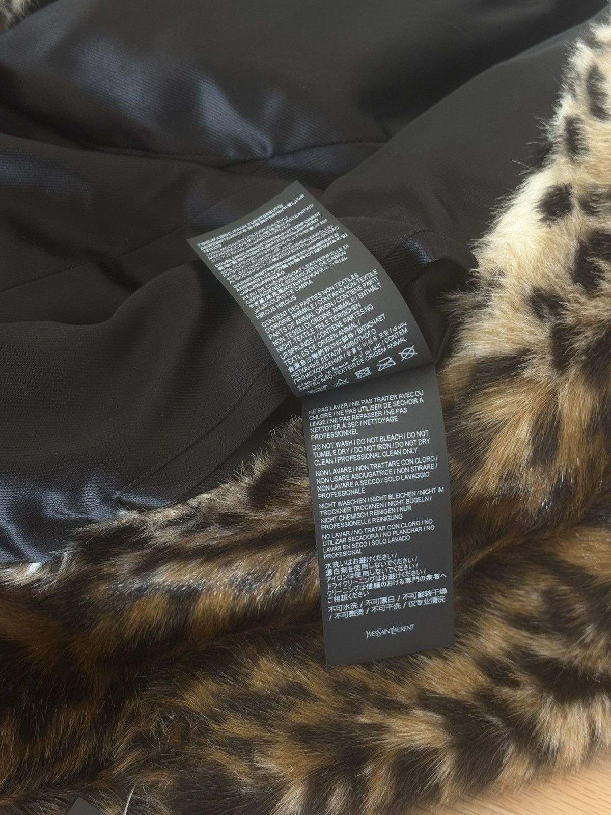 Saint Laurent Paris Saint Laurent Leopard fur coat Size ONE SIZE - 13 Thumbnail