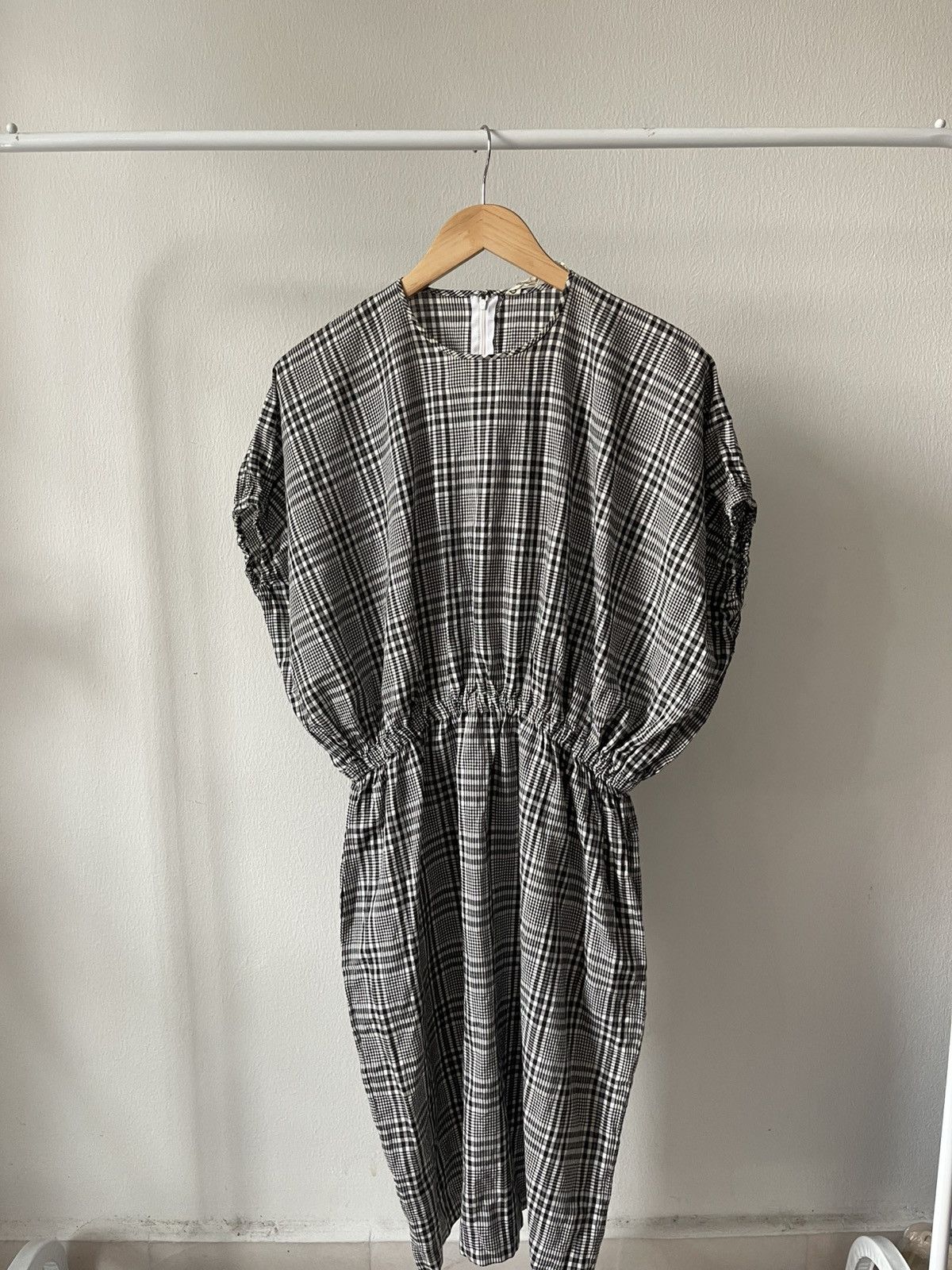 Comme des Garcons 80s Comme Des Garcons Plaid Dress Size L / US 10 / IT 46 - 4 Thumbnail