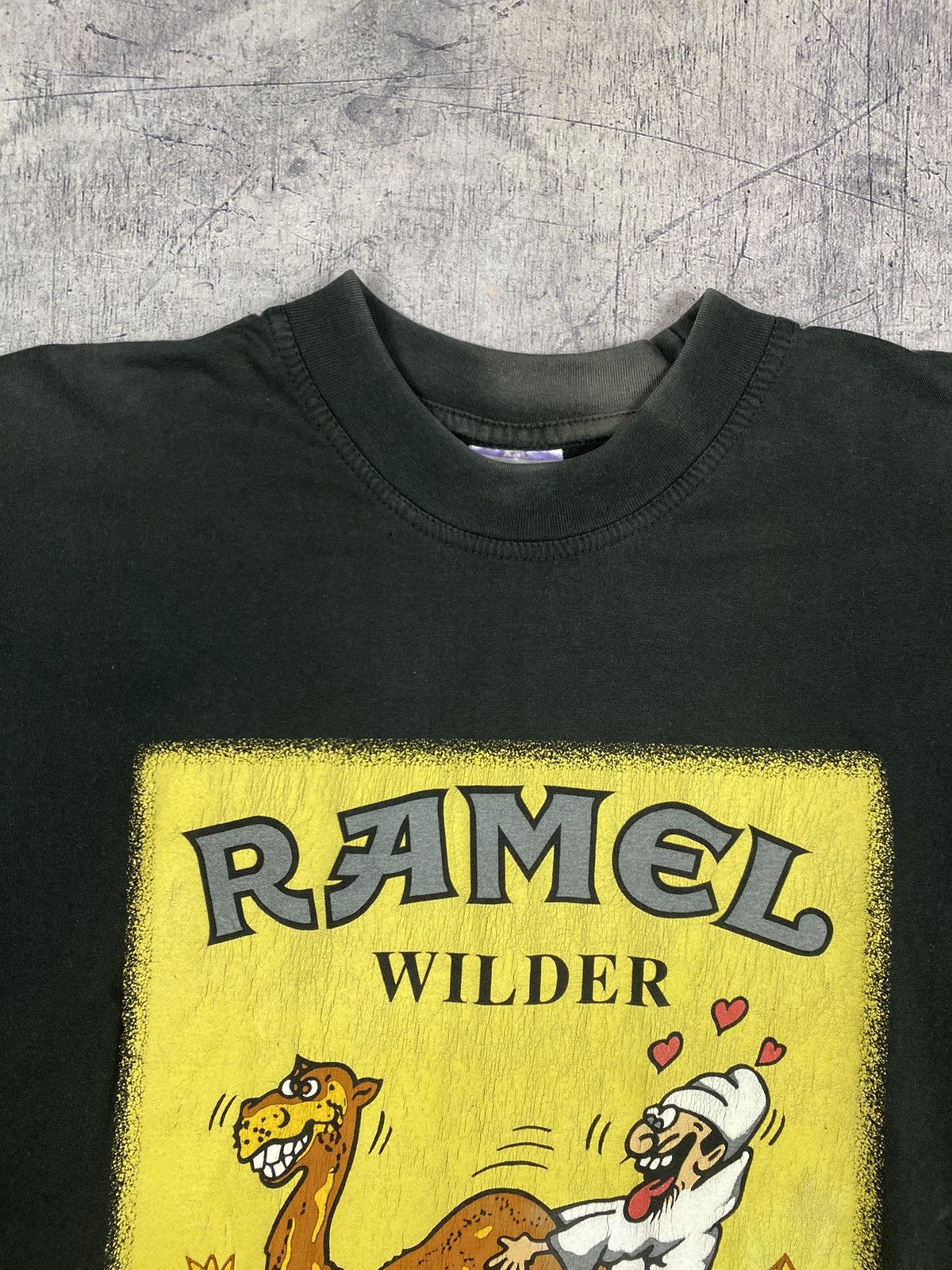 Vintage Vintage Ramel parody Camel sex graphic humor tee 90’s Size US XL / EU 56 / 4 - 5 Thumbnail