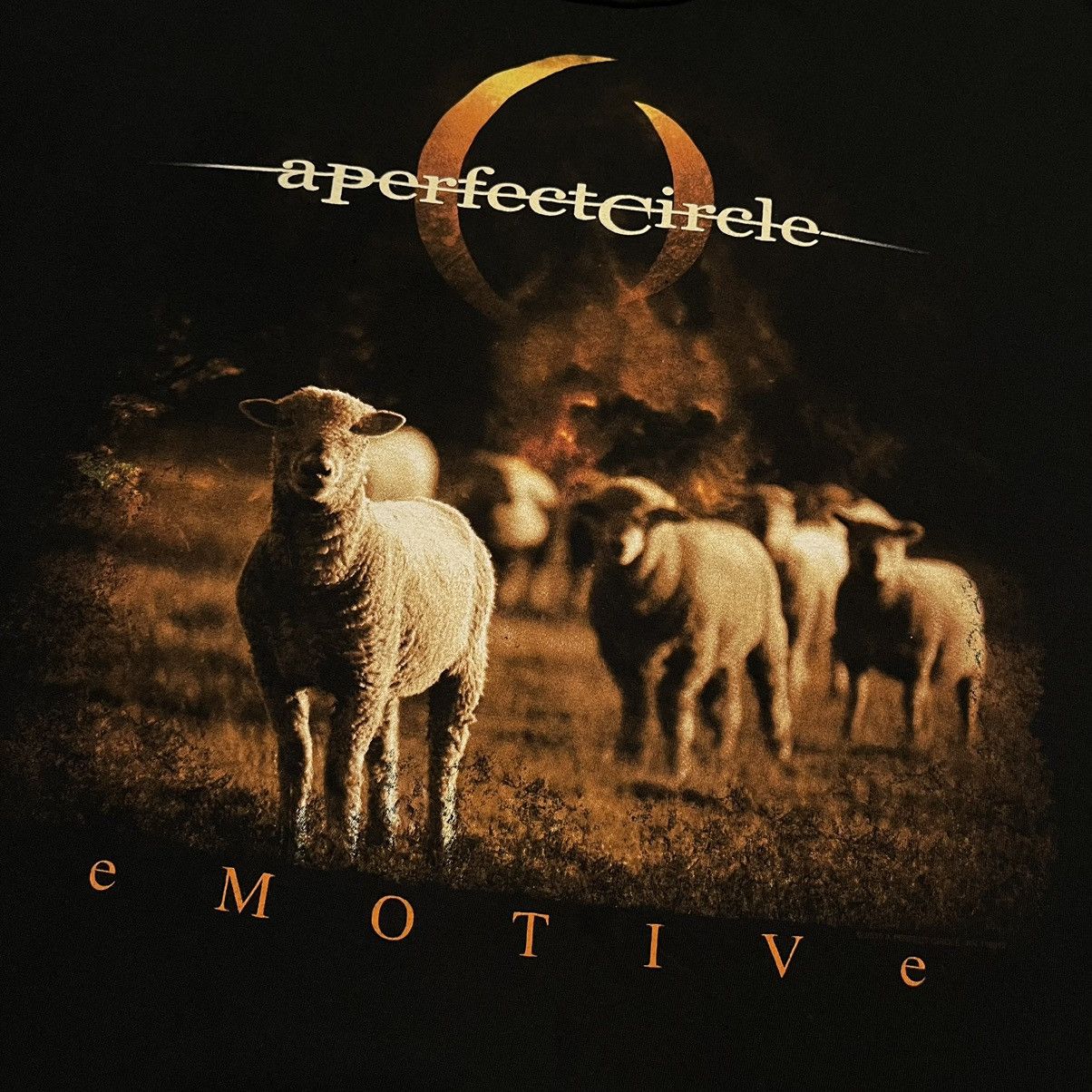 Band Tees Vintage 2000s A Perfect Circle eMOTIVe Sheep Band Tee Shirt Size US L / EU 52-54 / 3 - 3 Thumbnail