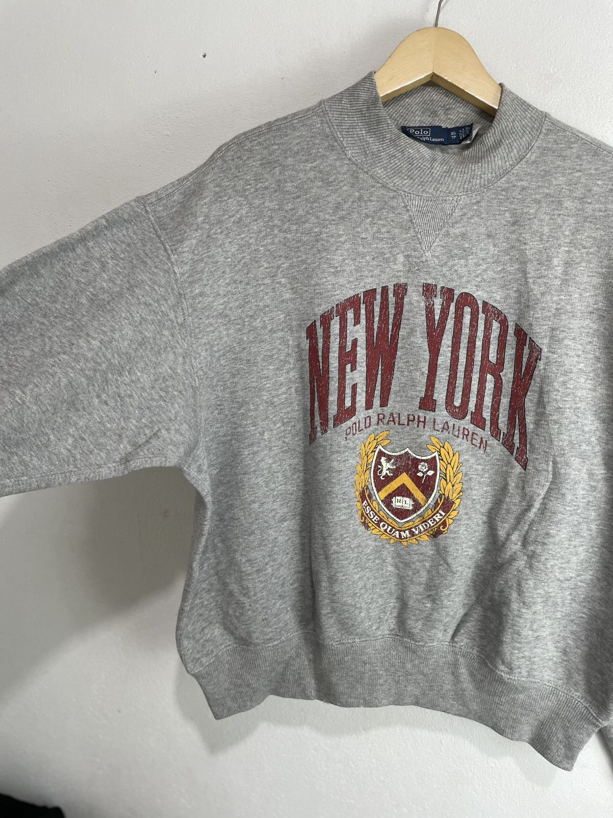 Ralph Lauren Vintage Polo Ralph Lauren New York Sweatshirt Size US XS / EU 42 / 0 - 3 Thumbnail