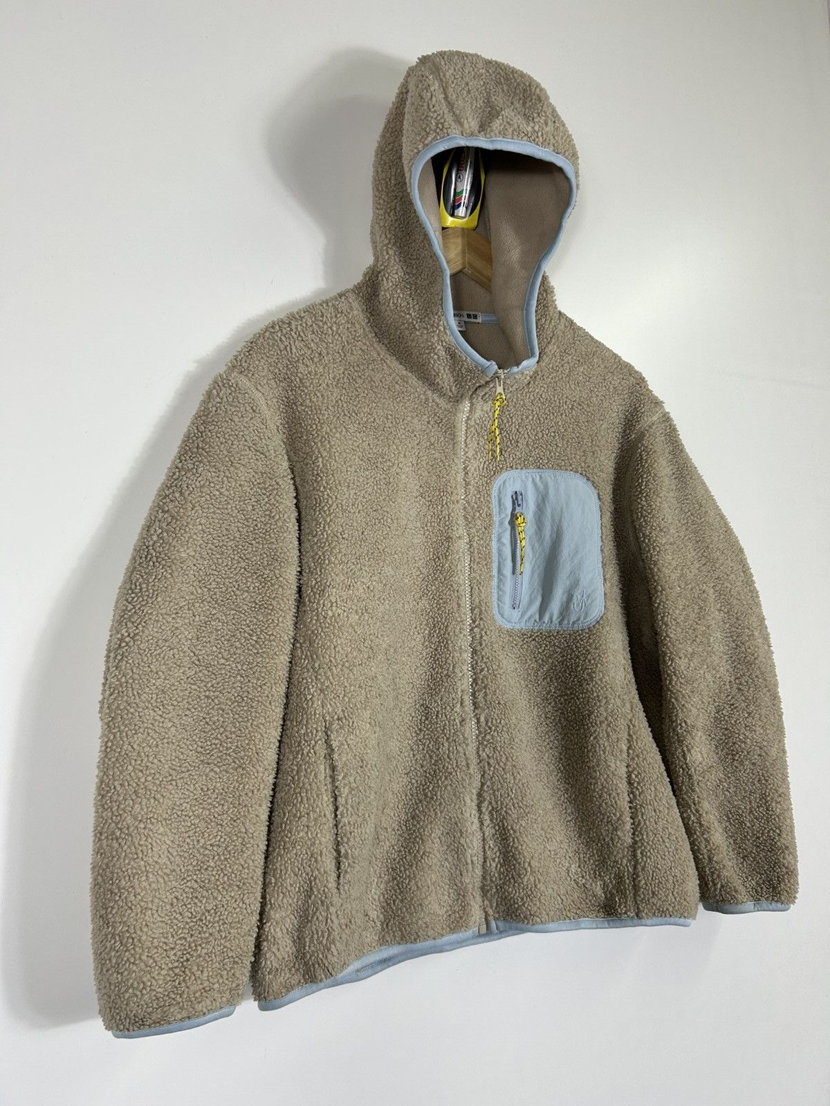 JW Anderson × Uniqlo 🔥JW.Anderson❌Uniqlo Hooded Fleece Zipper Jacket Size US M / EU 48-50 / 2 - 2 Thumbnail