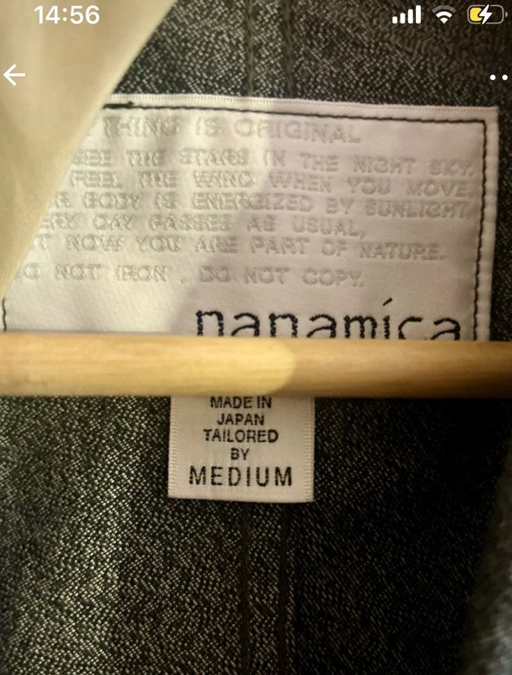 Nanamica Nanamica Tailored Blazer SUAF018 Made in Japan – Size Size 40R - 4 Thumbnail