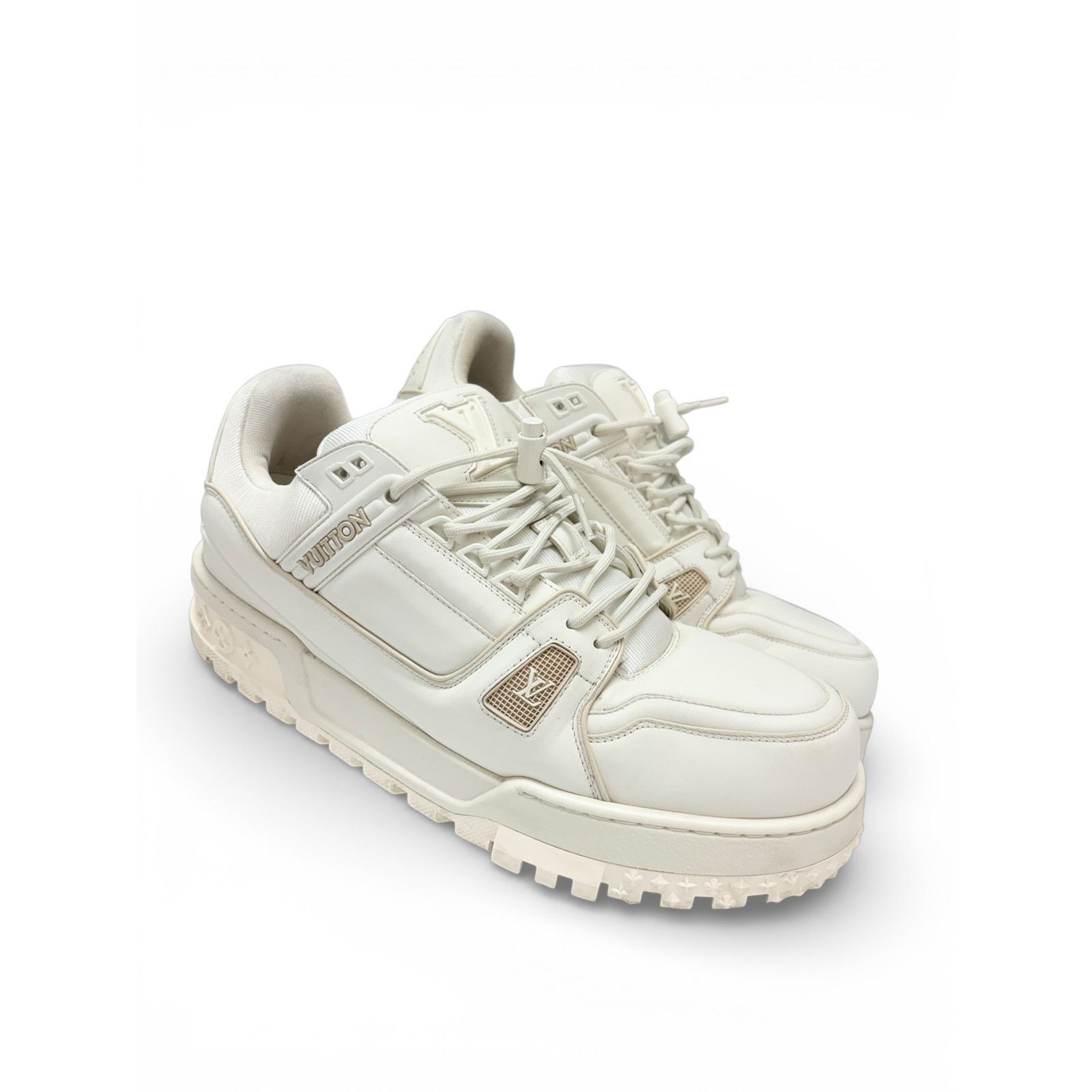 Louis Vuitton Louis Vuitton Maxi Trainer ' White ' | Size 11LV Size US 13 / EU 46 - 2 Thumbnail