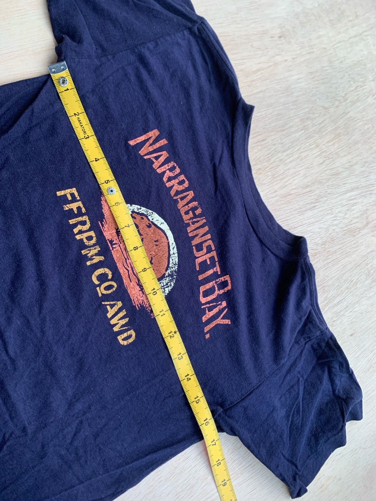45rpm × Hysteric Glamour × Japanese Brand 45Rpm Narraganset Bay Tshirt Size US M / EU 48-50 / 2 - 8 Thumbnail