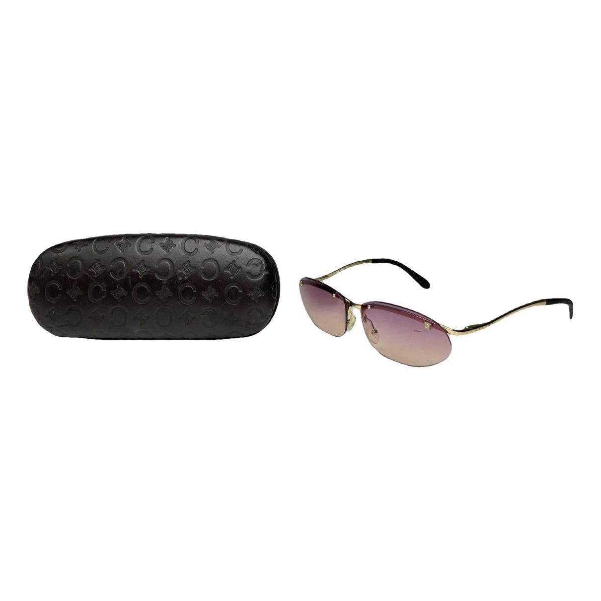 Celine Pink Metal Sunglasses Size ONE SIZE - 1 Thumbnail