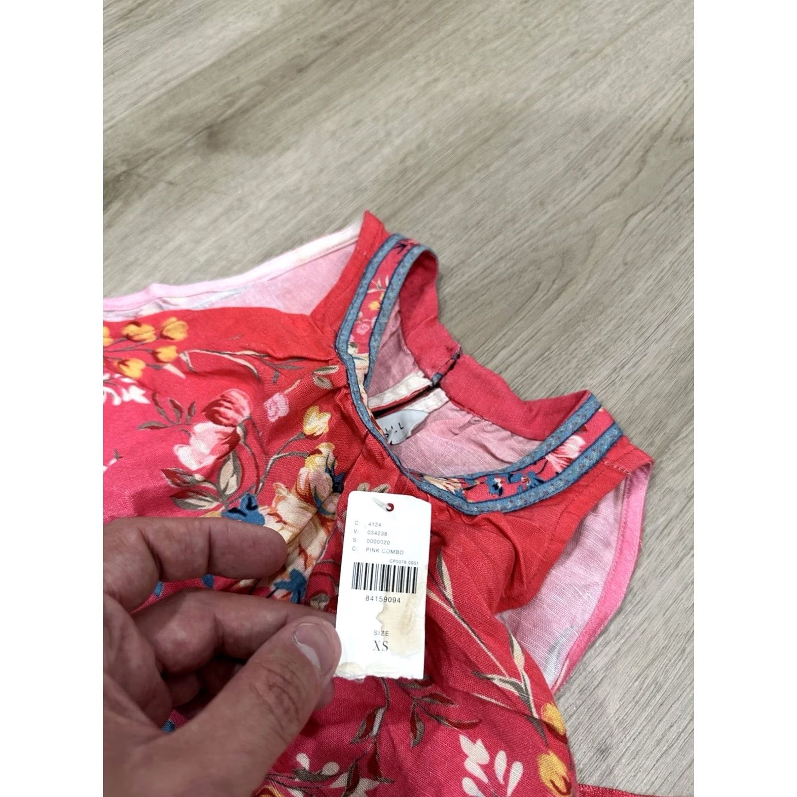 Anthropologie Anthropologie Jumpsuit Wide Leg Multicolor XS Womens FLAWS Size 26" / US 2 / IT 38 - 6 Thumbnail