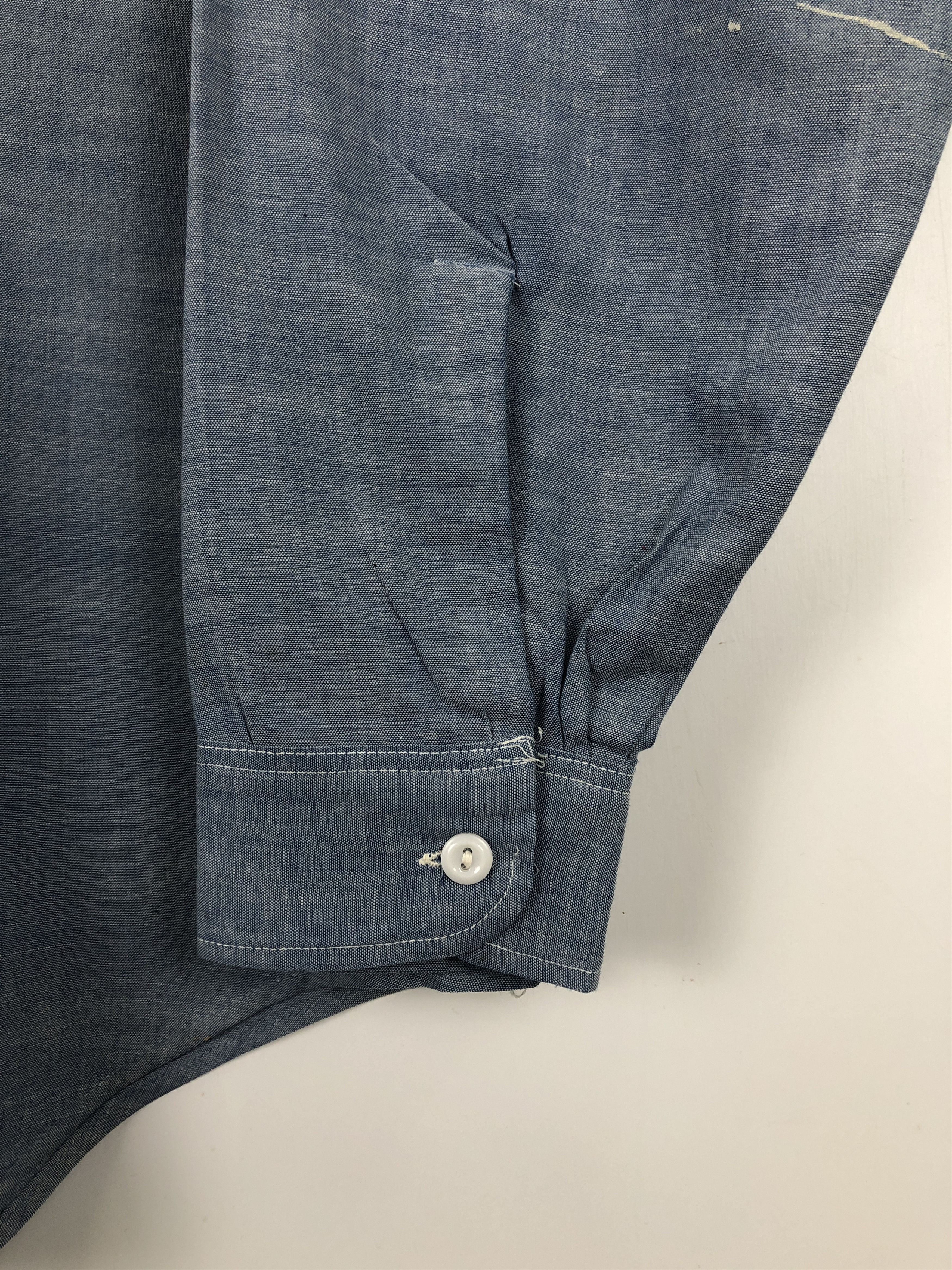 Big Mac × Vintage 70s Vintage Big Mac Multi Pocket Chambray Western Tee TA0457 Size US M / EU 48-50 / 2 - 8 Thumbnail