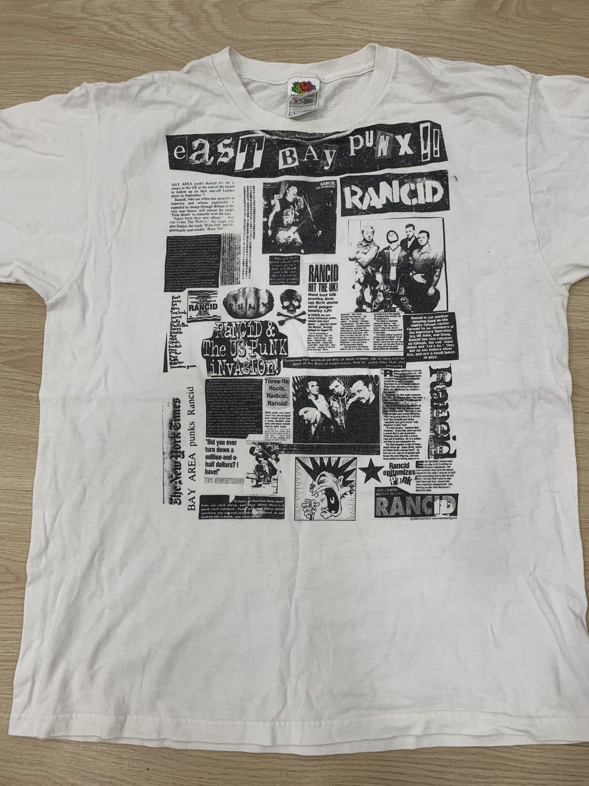 Band Tees VTG BAND RANCID TOUR SHIRT SEX PISTOLS THE CLASH GREEN DAY Size US L / EU 52-54 / 3 - 6 Thumbnail