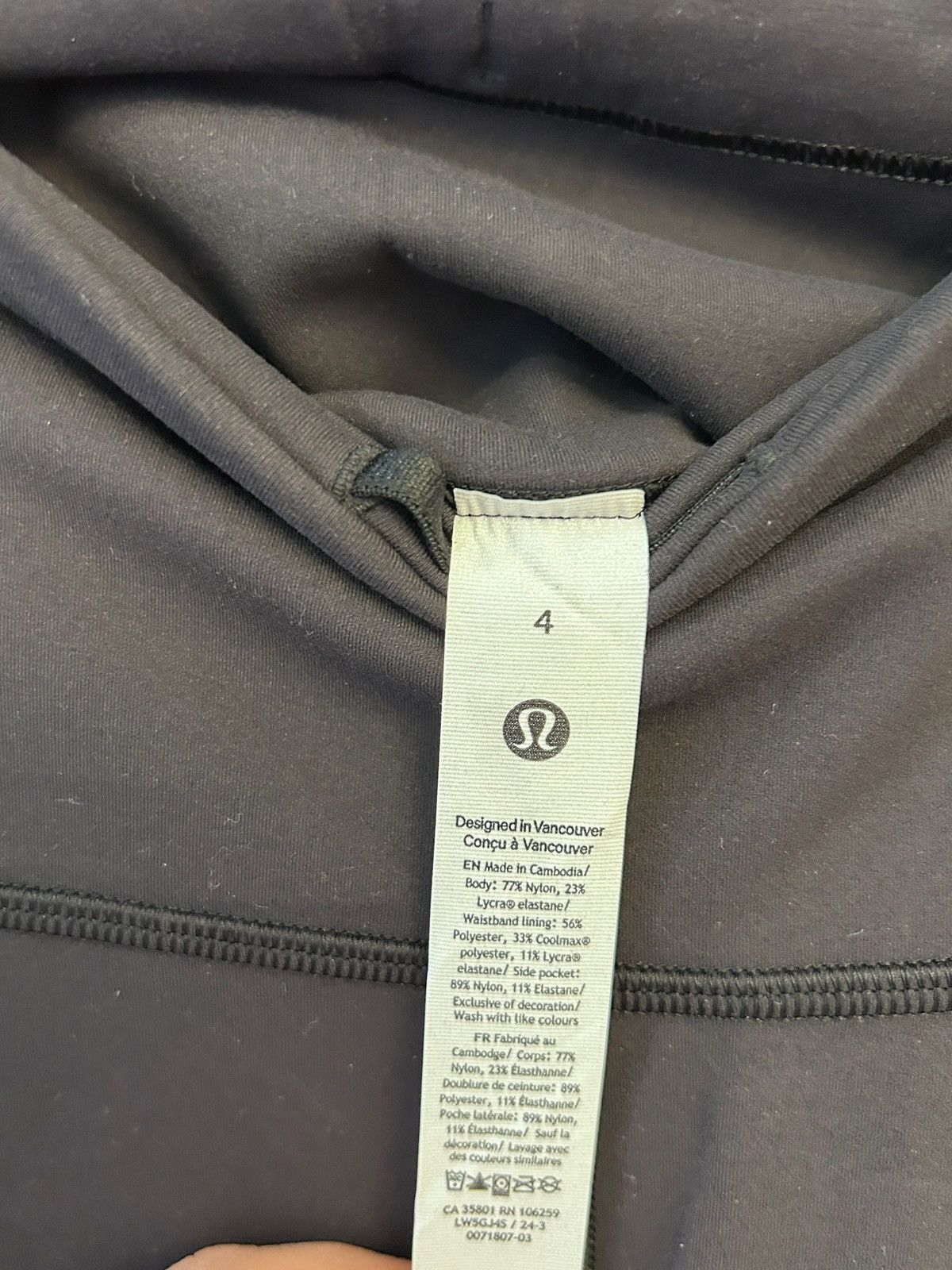 Lululemon Lululemon Wunder Train High-Rise Tight with Pockets 25" 4 Size 27" / US 4 / IT 40 - 8 Thumbnail