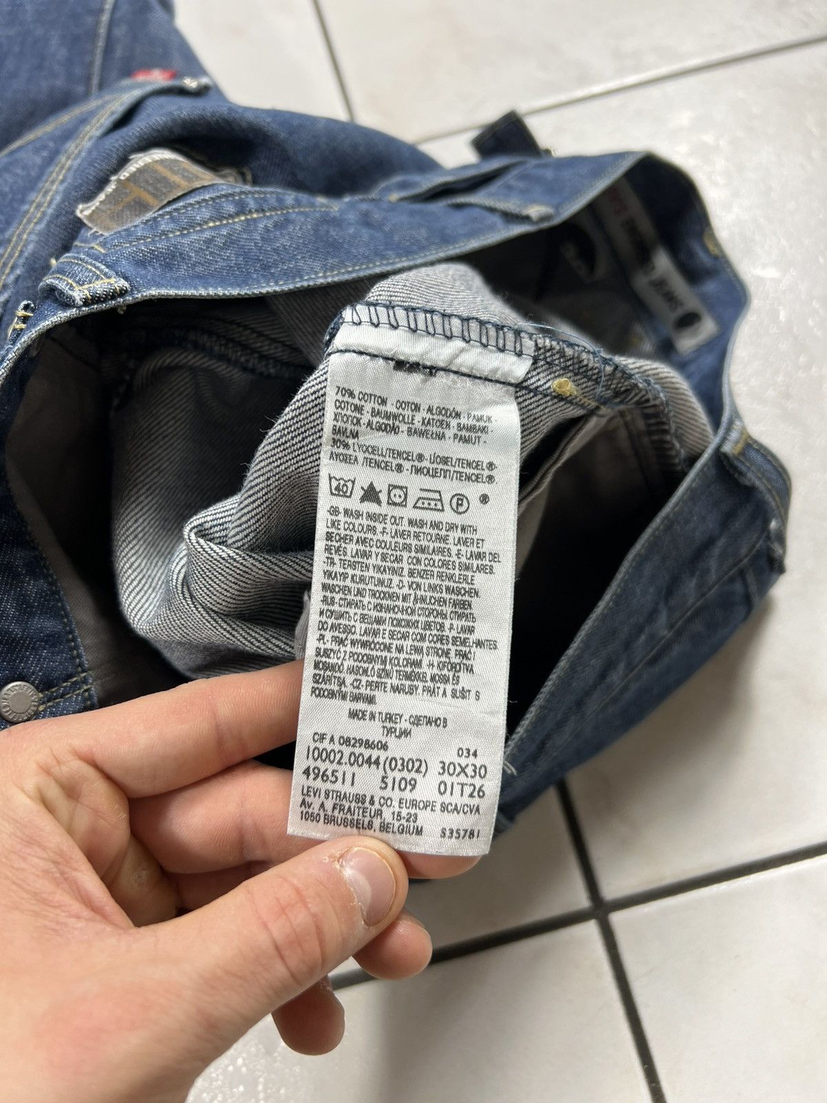 Levi's Vintage Levi’s engineered jeans baggy y2k buckle back 10th Size US 30 / EU 46 - 25 Thumbnail