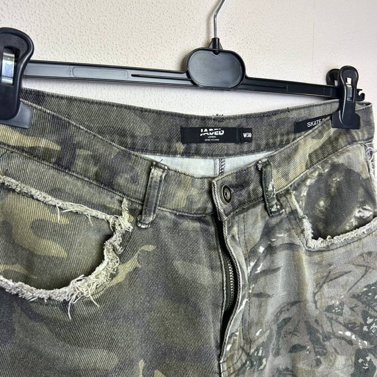 Jaded London Mens Jaded London Military Camouflage opium japan pants Size US 30 / EU 46 - 3 Thumbnail