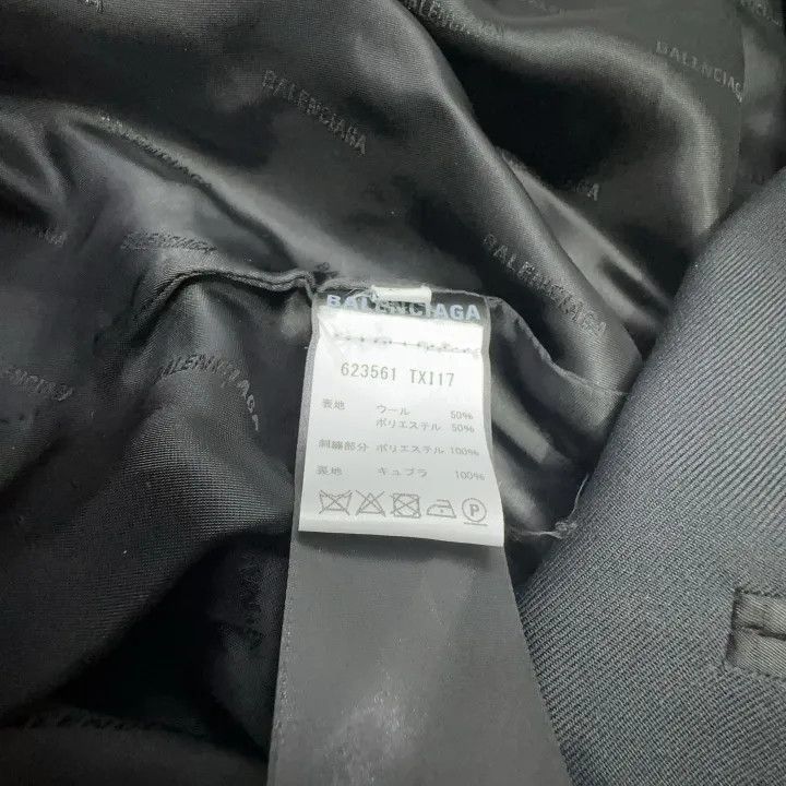 Balenciaga Balenciaga Black Short Sleeve Suit Jacket 0079-2507 Size US M / EU 48-50 / 2 - 7 Thumbnail