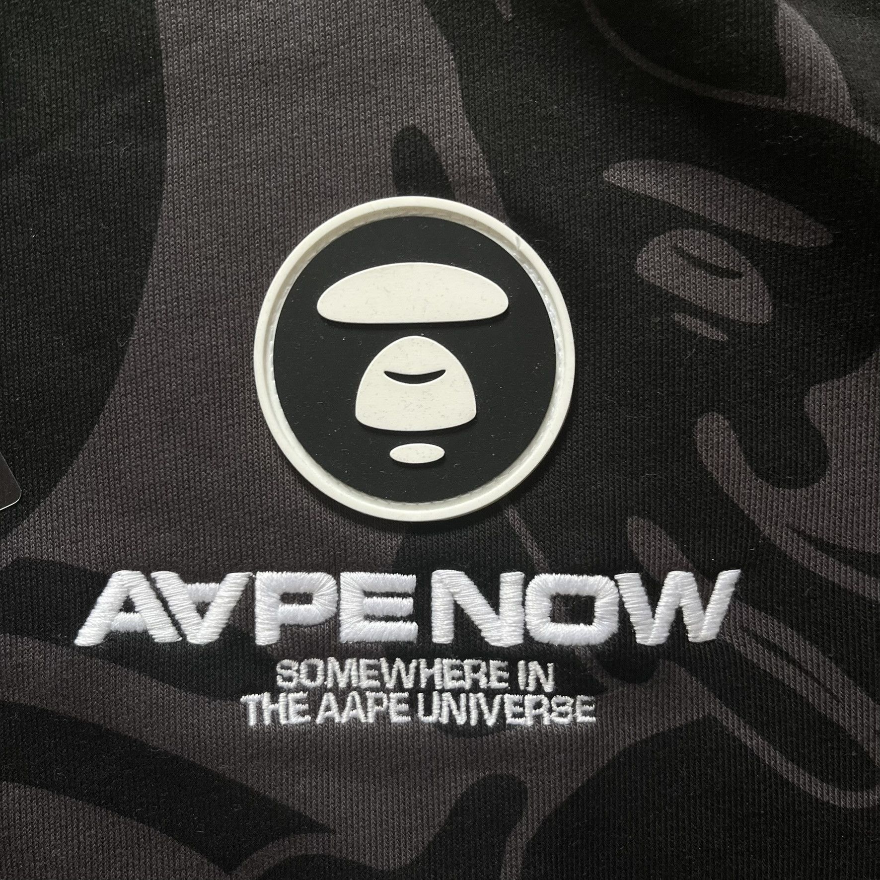 Aape AAPE By Bathing Ape Now Silicon Badge Camo Crewneck Size US M / EU 48-50 / 2 - 4 Thumbnail