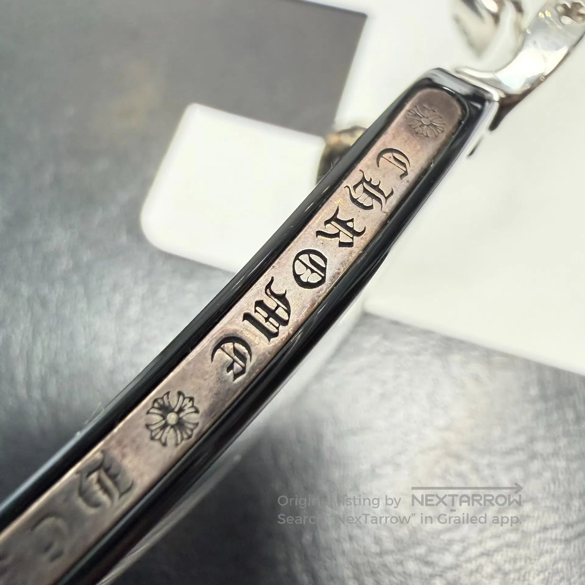 Chrome Hearts CHROME HEARTS Half-frame glasses, the same model as those Size ONE SIZE - 7 Thumbnail