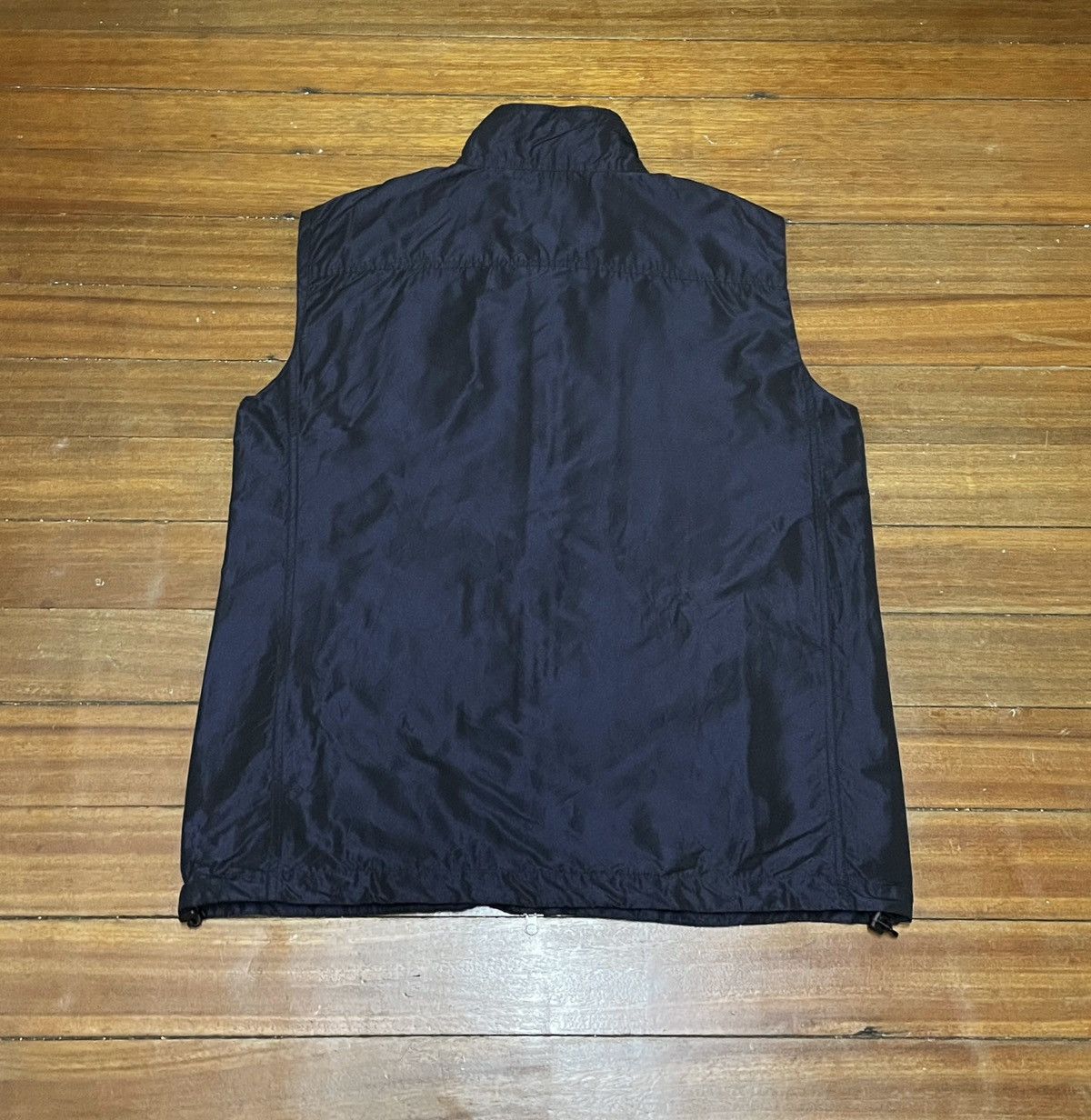 Emporio Armani × Vintage Rare Design Vintage Emporio Armani Waxed Vests 2000s Size US XXL / EU 58 / 5 - 2 Thumbnail