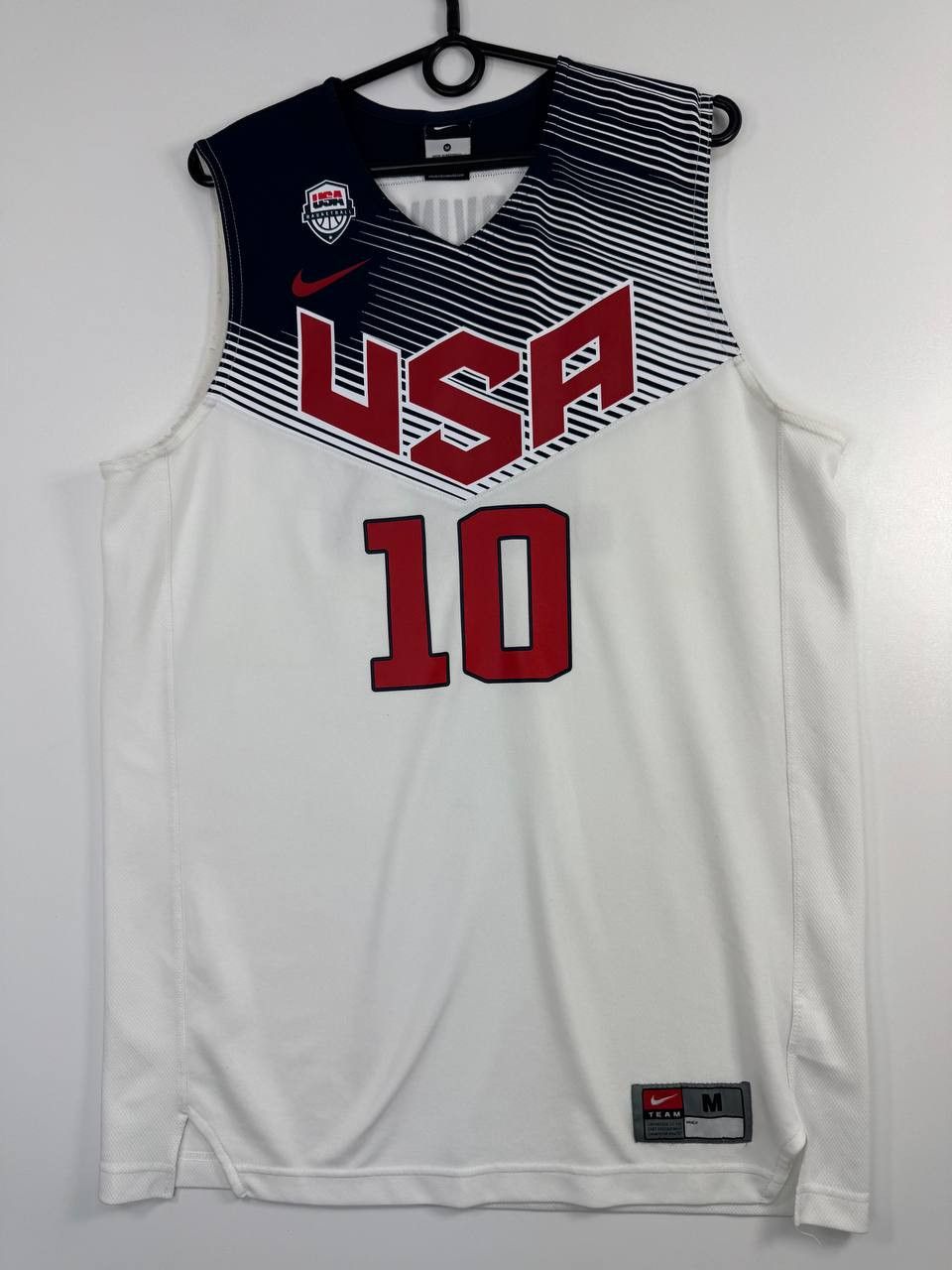 Nike Nike Team USA Basketball Jersey White 651696-101 Mens Size M Size US M / EU 48-50 / 2 - 1 Thumbnail