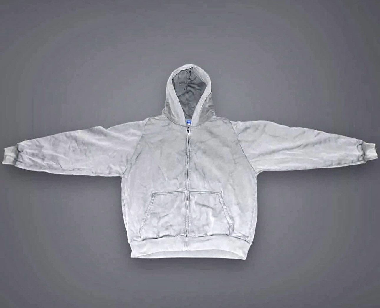 Gap × Kanye West × Yeezy Yeezy Gap Drawstring Zip Up Double Hoodie