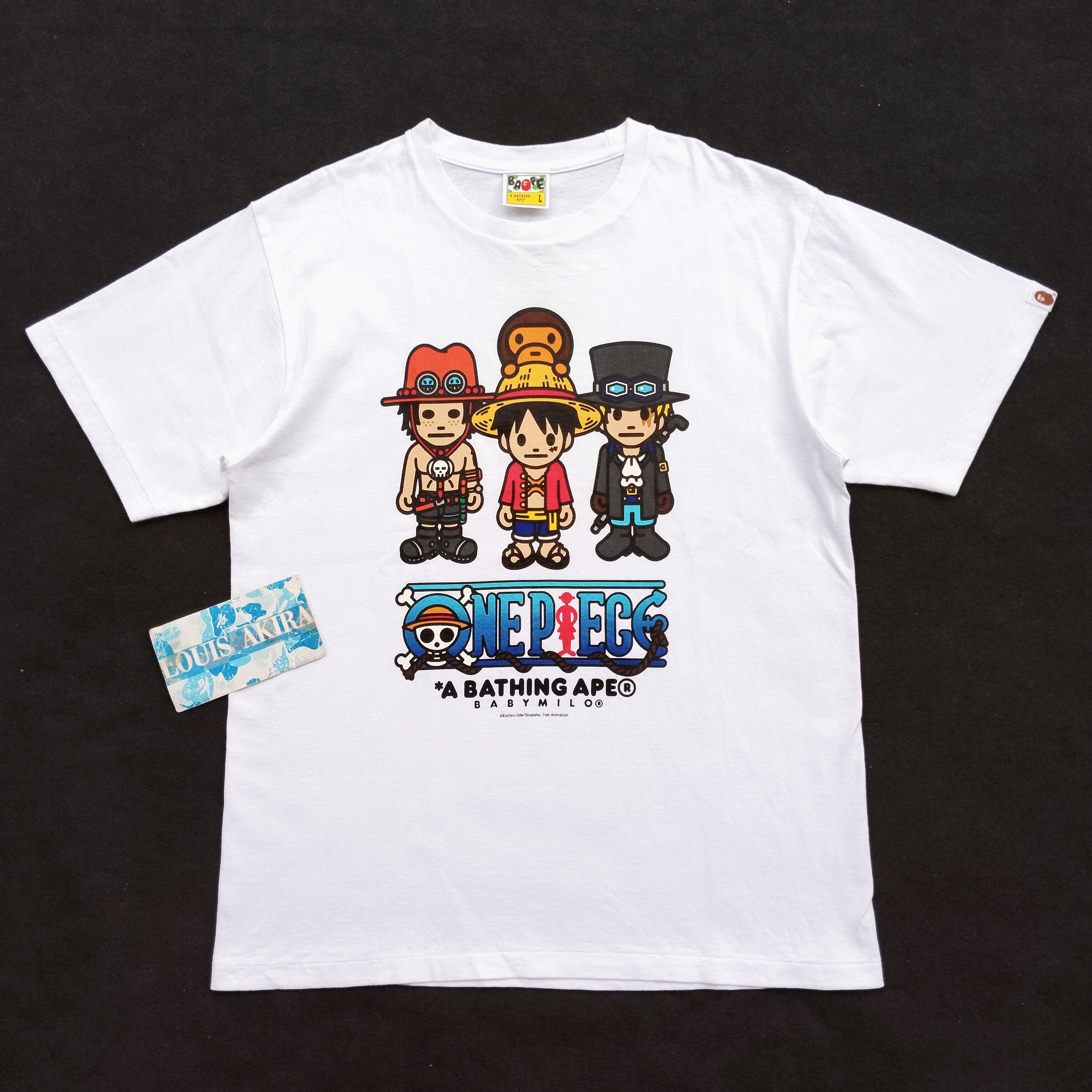 Bape × One Piece Bape x One Piece Baby Milo Nami & Nico